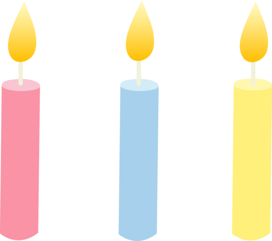 birthday candle clipart - photo #4