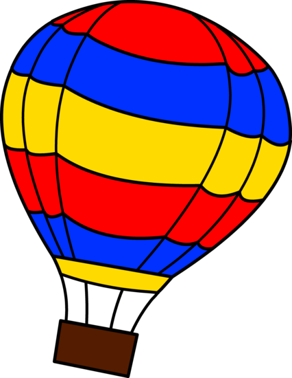 hot air balloon clip art cartoon - photo #5