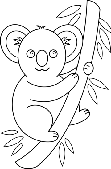 free baby koala clipart - photo #46