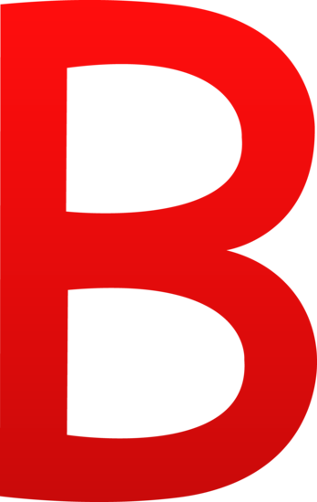 The Letter B - Free Clip Art