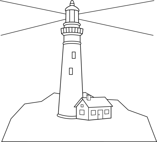 free christian lighthouse clipart - photo #42