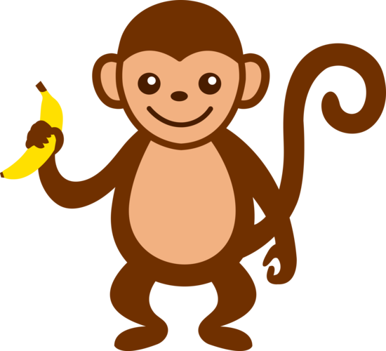 clipart cute little monkey - photo #28