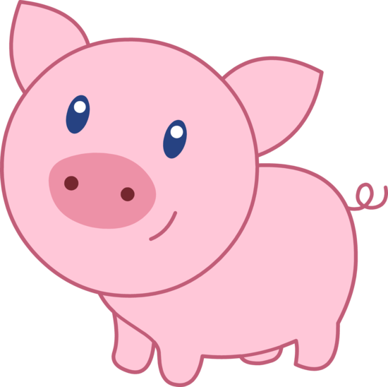 cute pig clipart free - photo #1