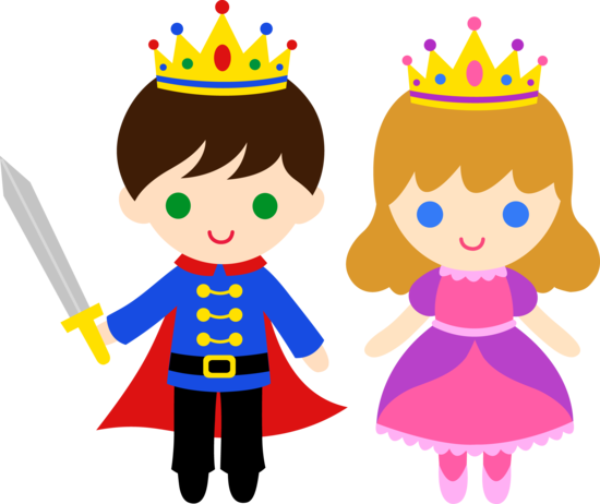 Prince and Princess Clip Art 1