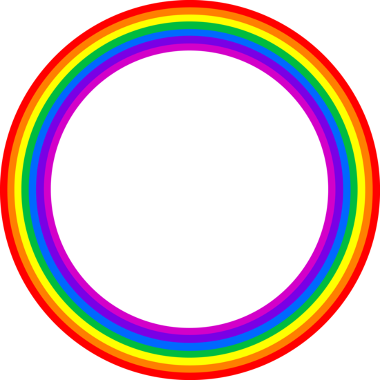 rainbow circle clip art - photo #5