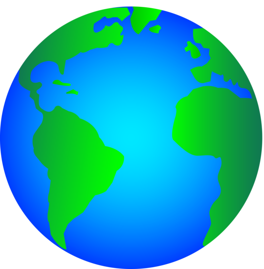 Earth Shiny Logo Free Clip Art