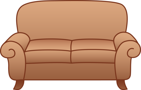 Beige Sofa Clip Art 