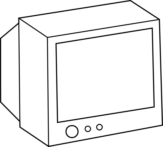 appliances television coloring pages - photo #13