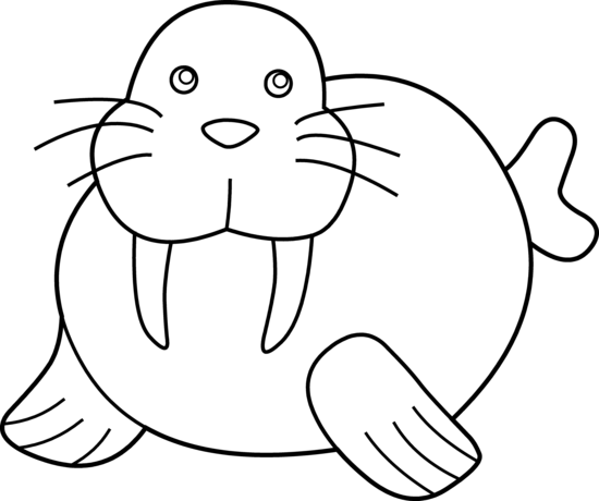 wally walrus coloring pages - photo #46