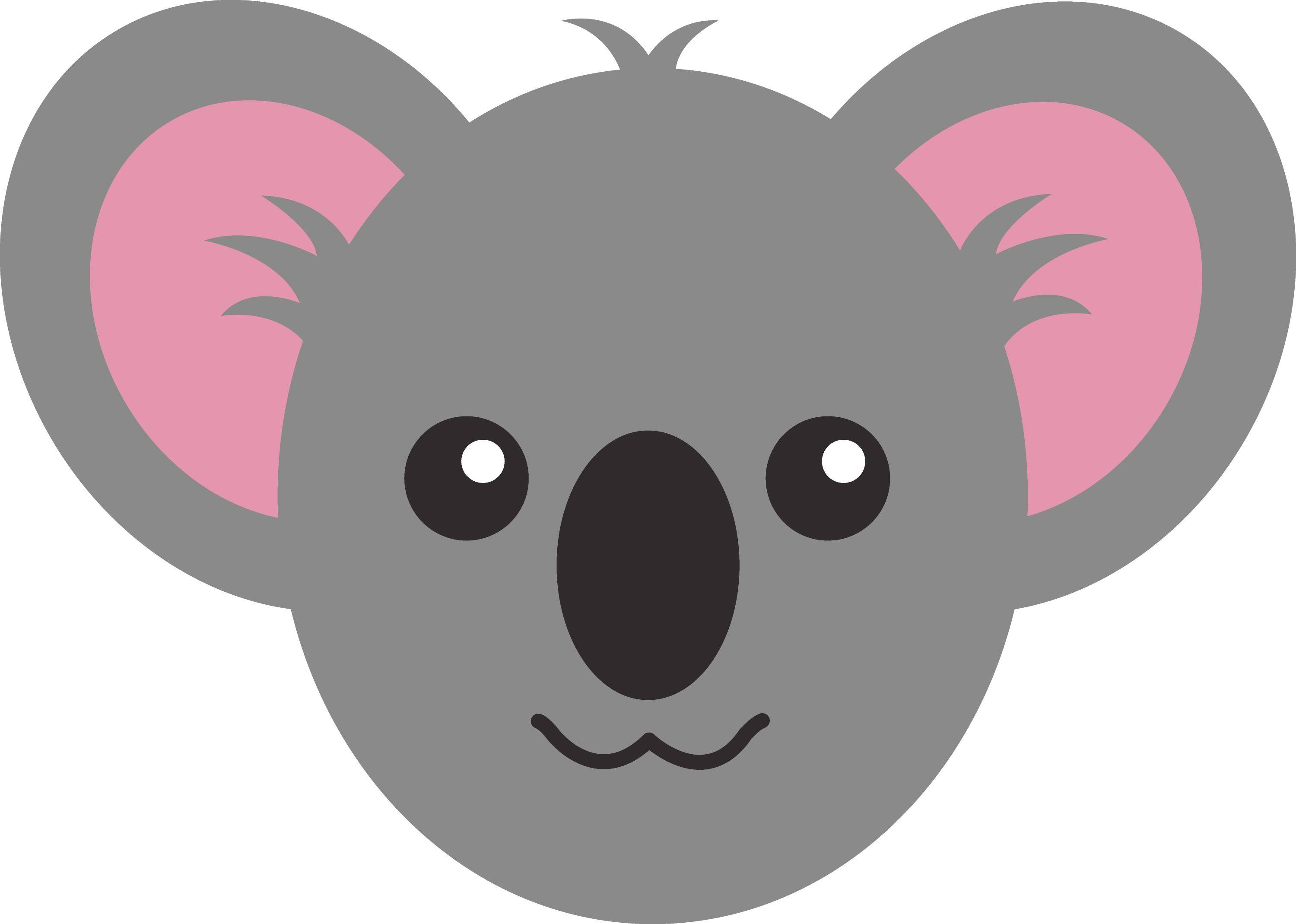 Cute Koala Face Free Clip Art Cute Koala Face Free Clip Art