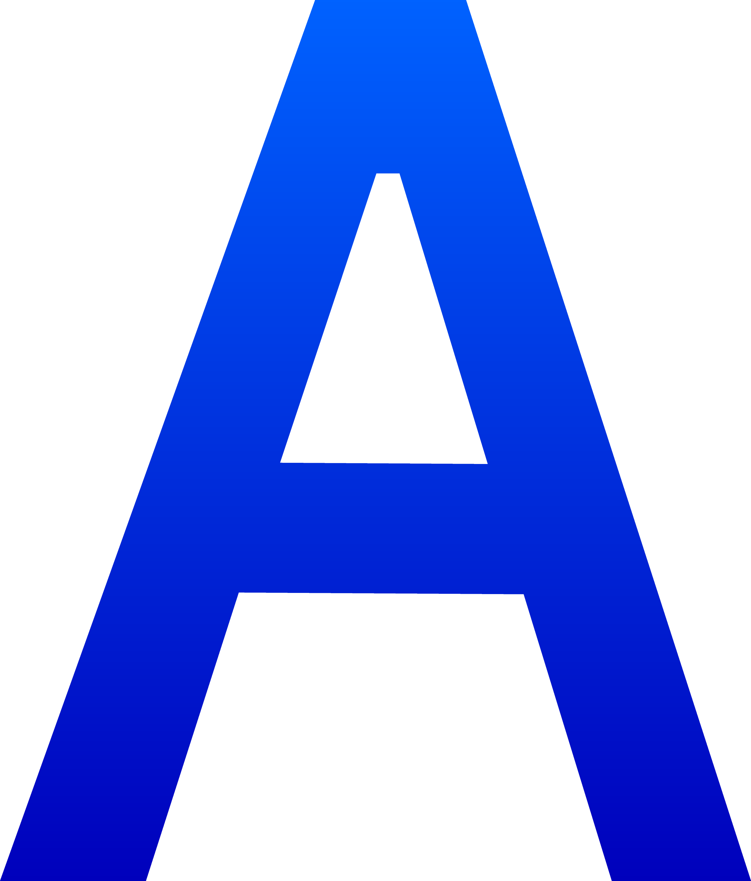 The Letter A - Free Clip Art