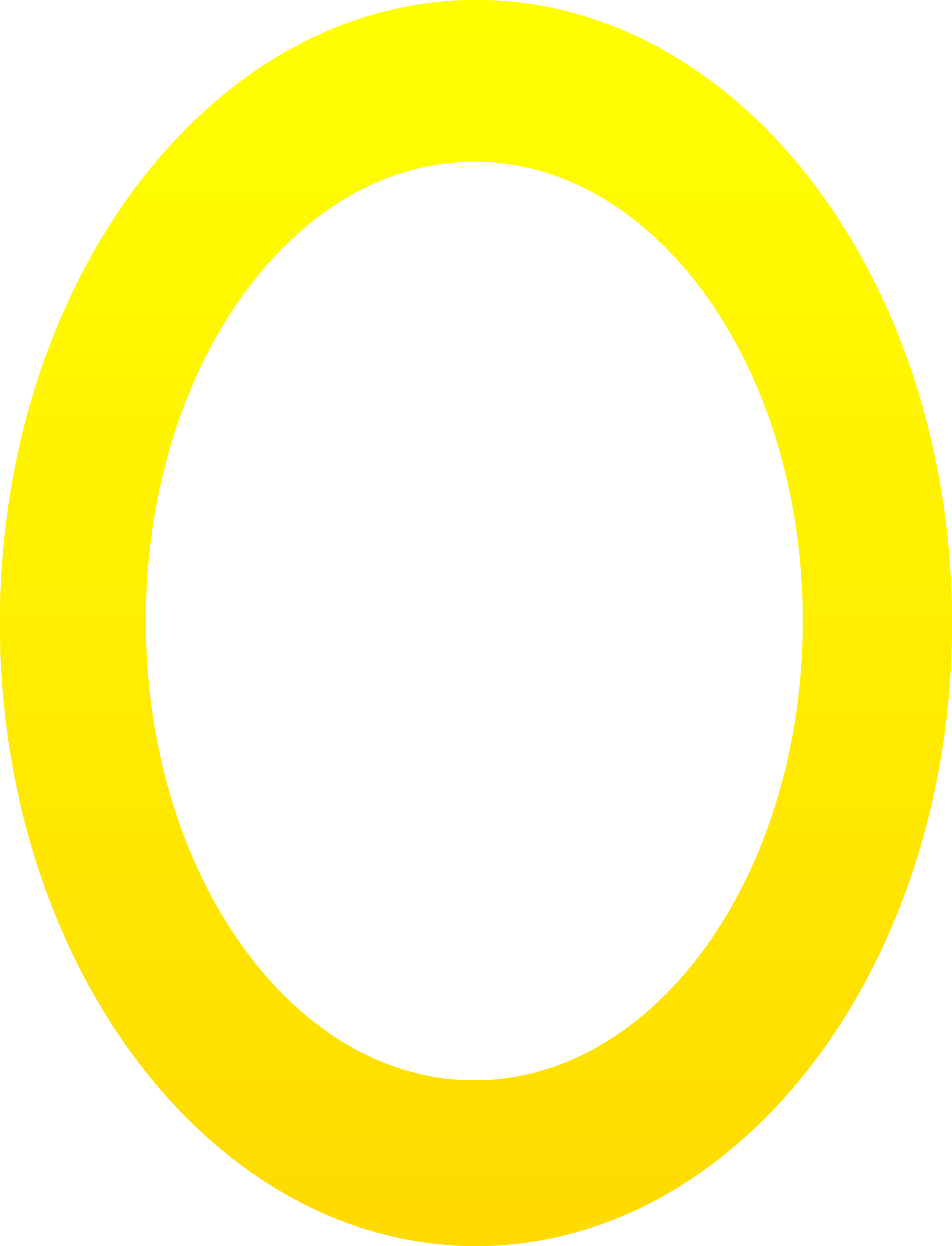 The Letter O - Free Clip Art