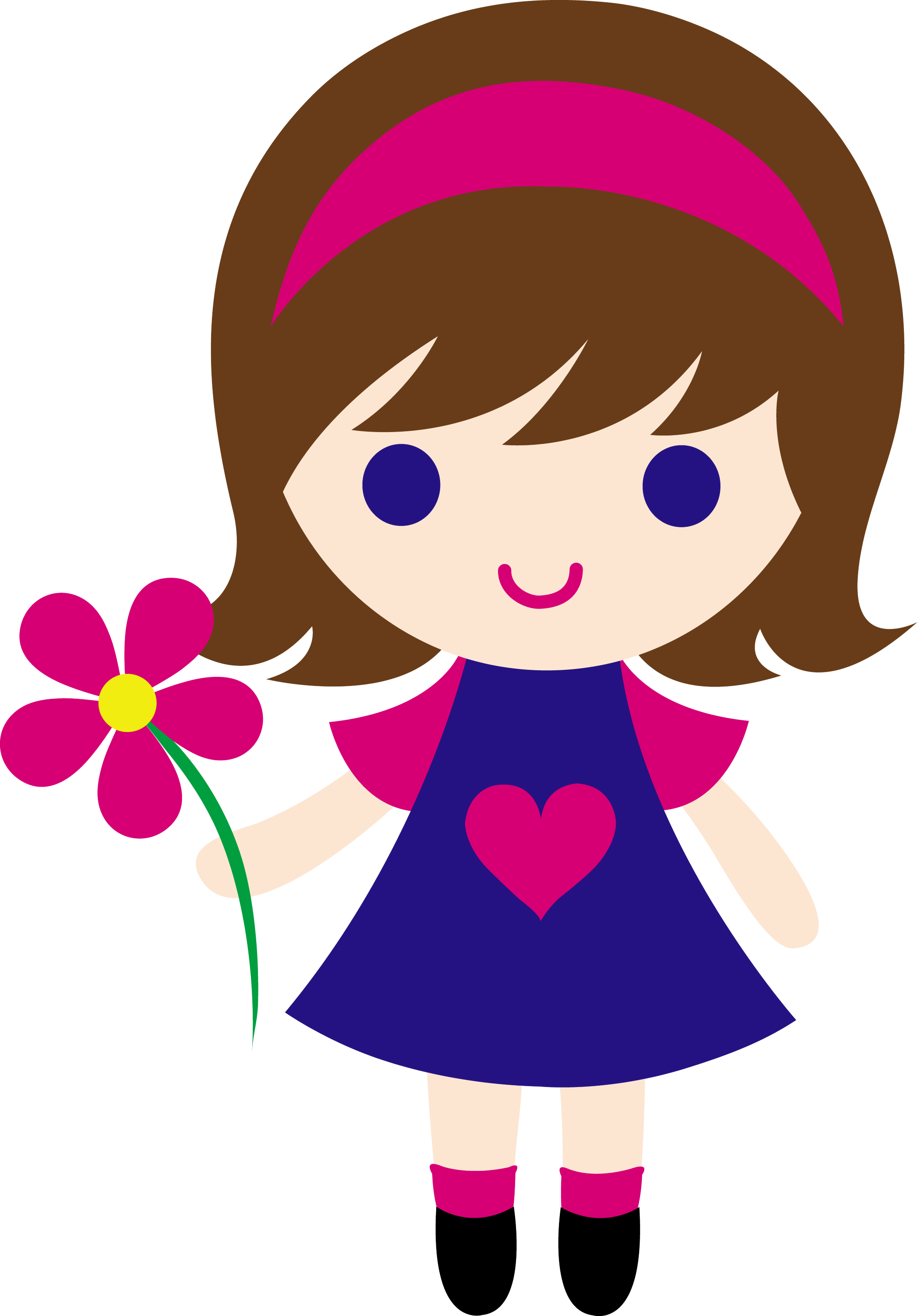 free flower girl clipart - photo #1