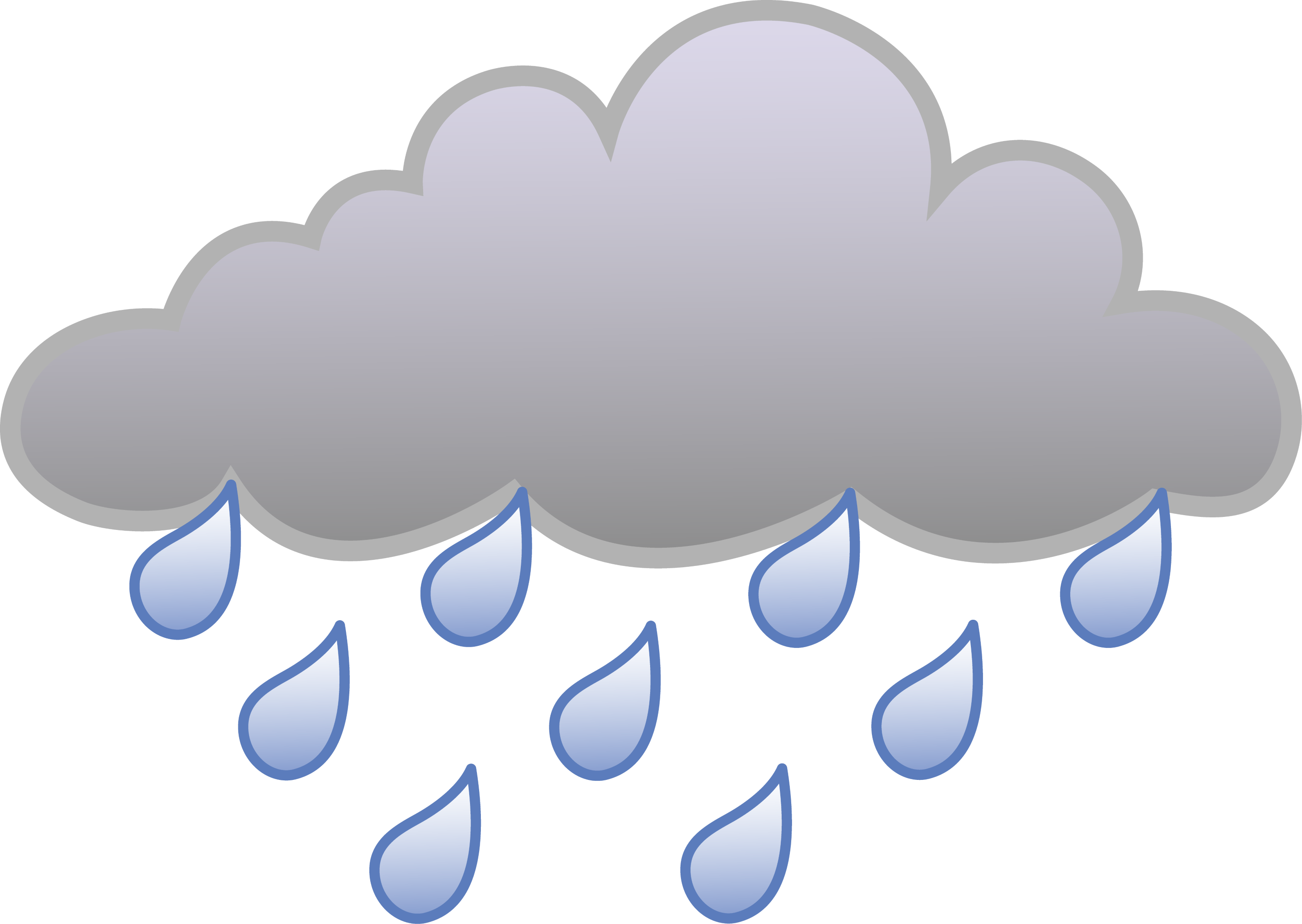 clipart of rain - photo #10