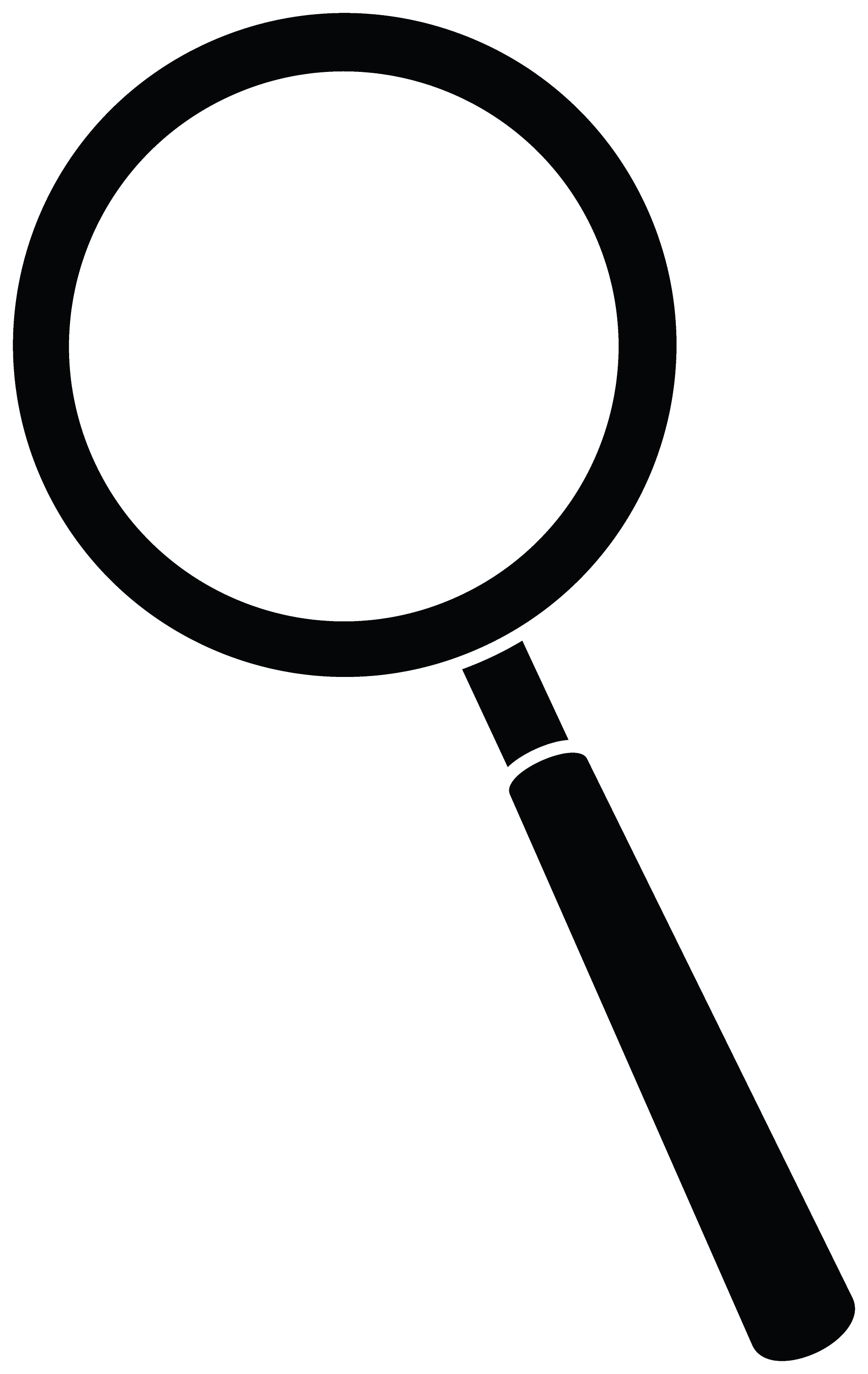 magnifying glass clipart black and white - photo #3