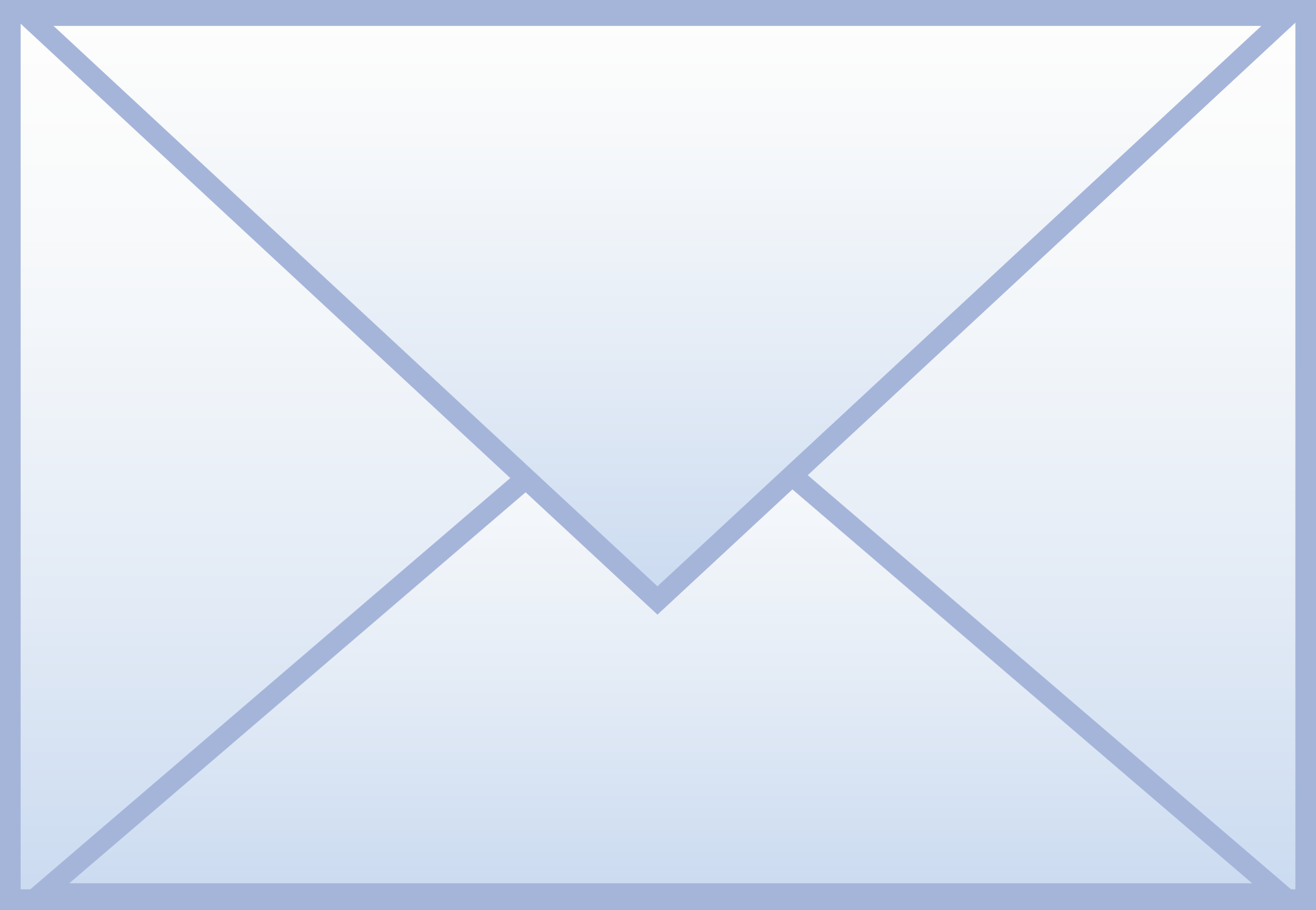 Blue Mail Letter - Free Clip Art