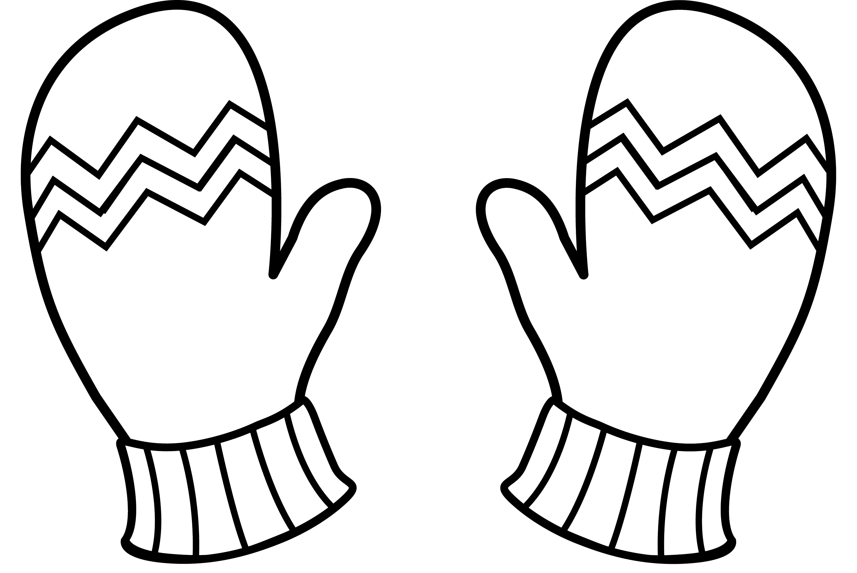 hat and gloves clip art - photo #37