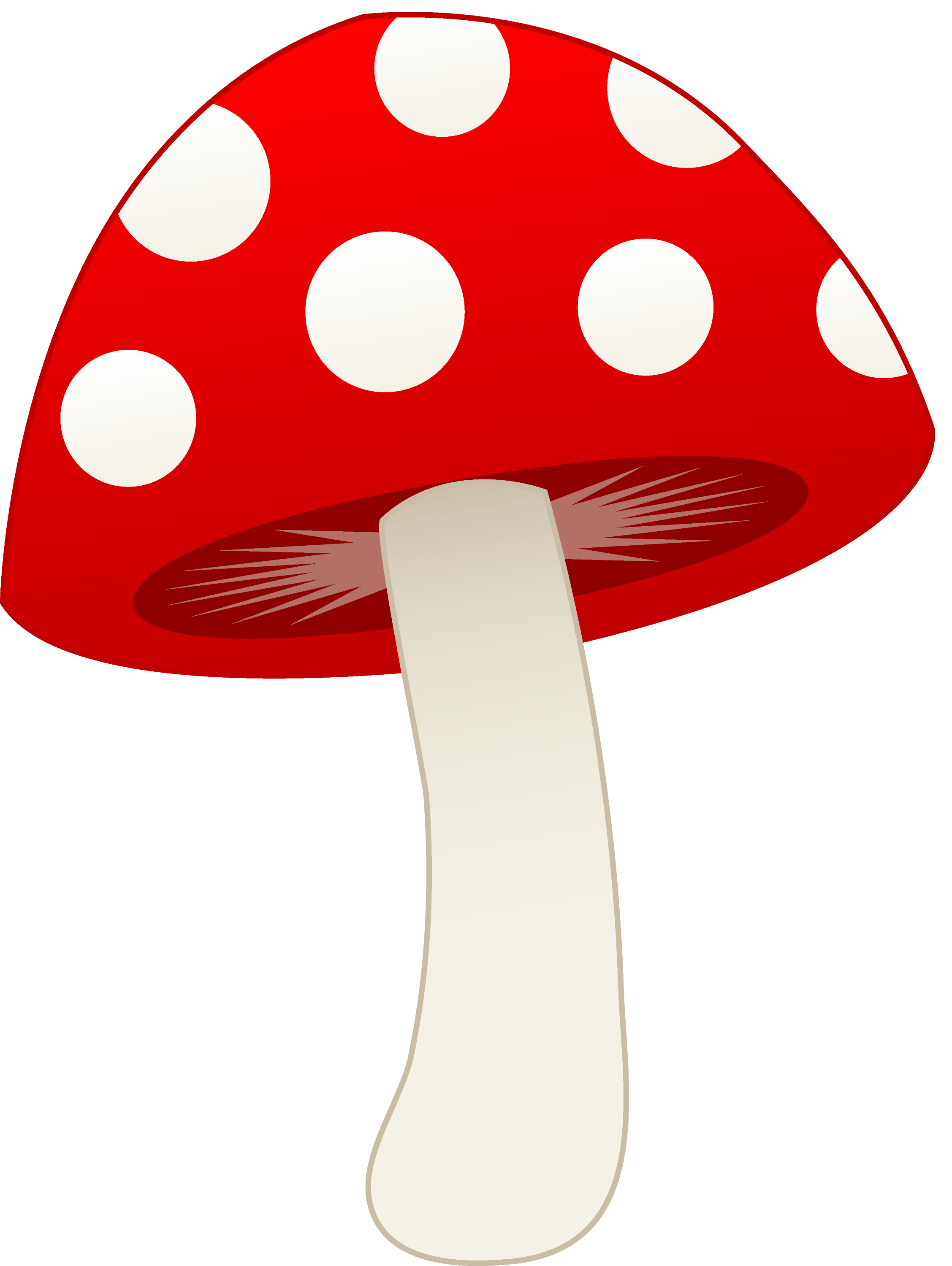 mushroom clipart black and white - photo #48