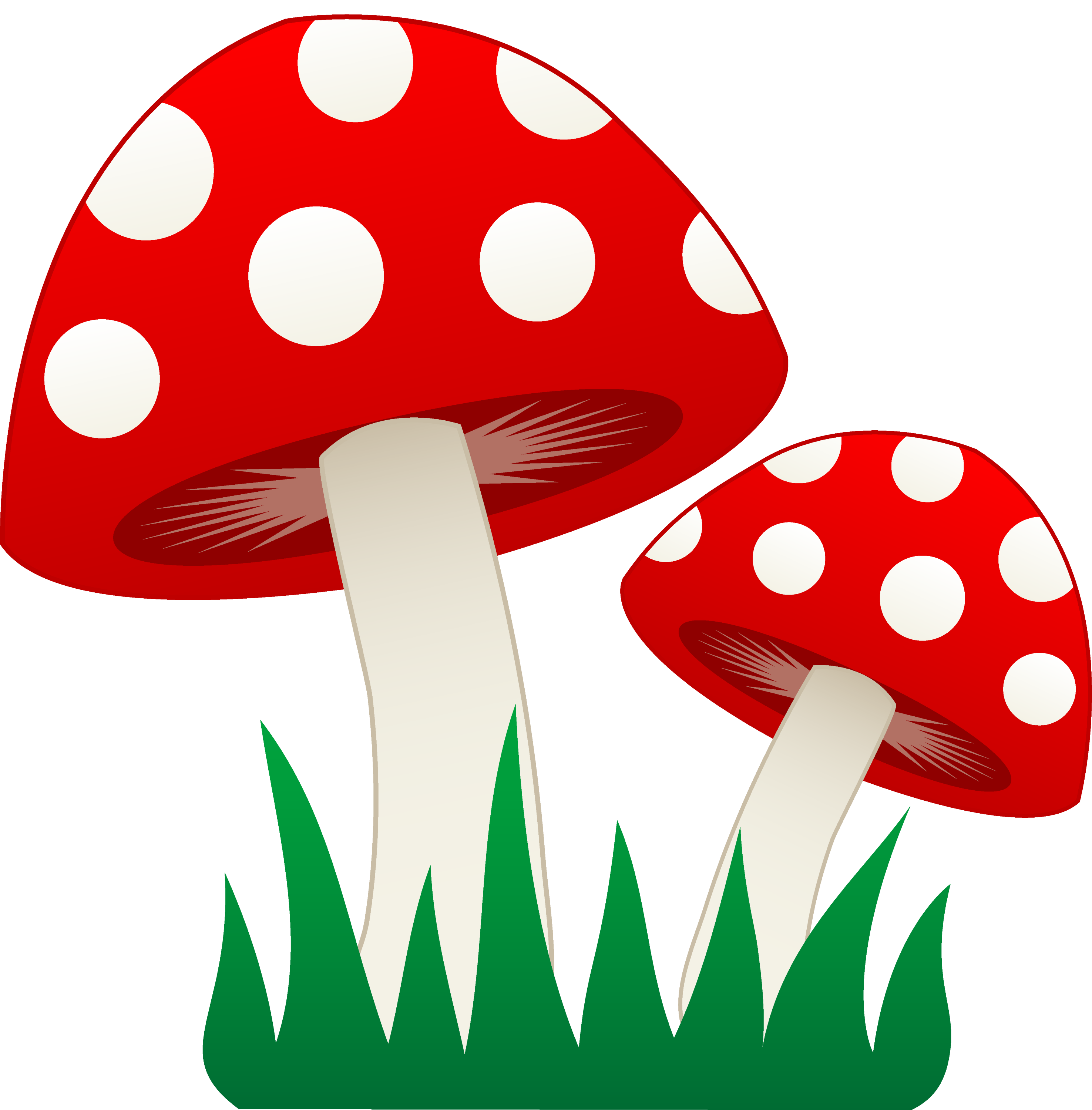 red mushroom clipart - photo #7