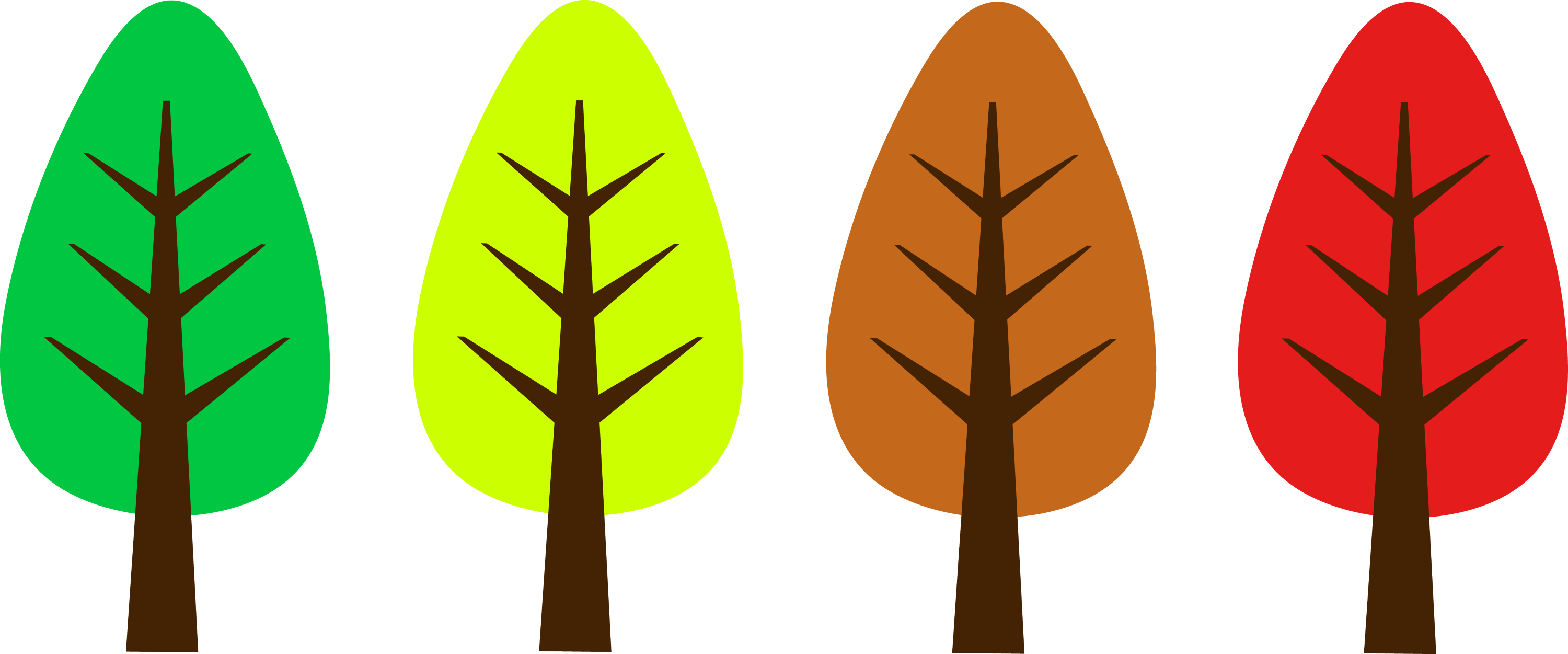 clipart tree leaves - photo #44