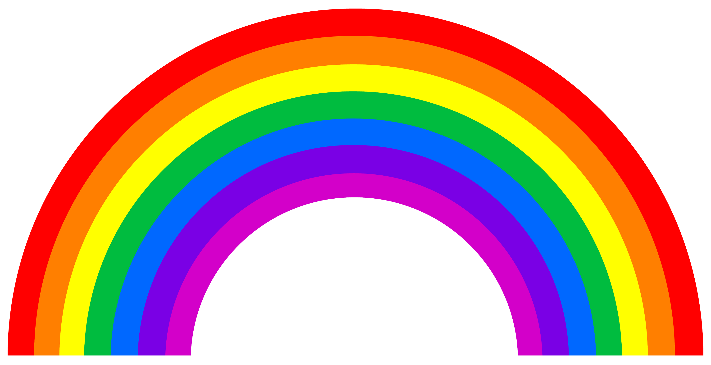 free clipart images rainbow - photo #44