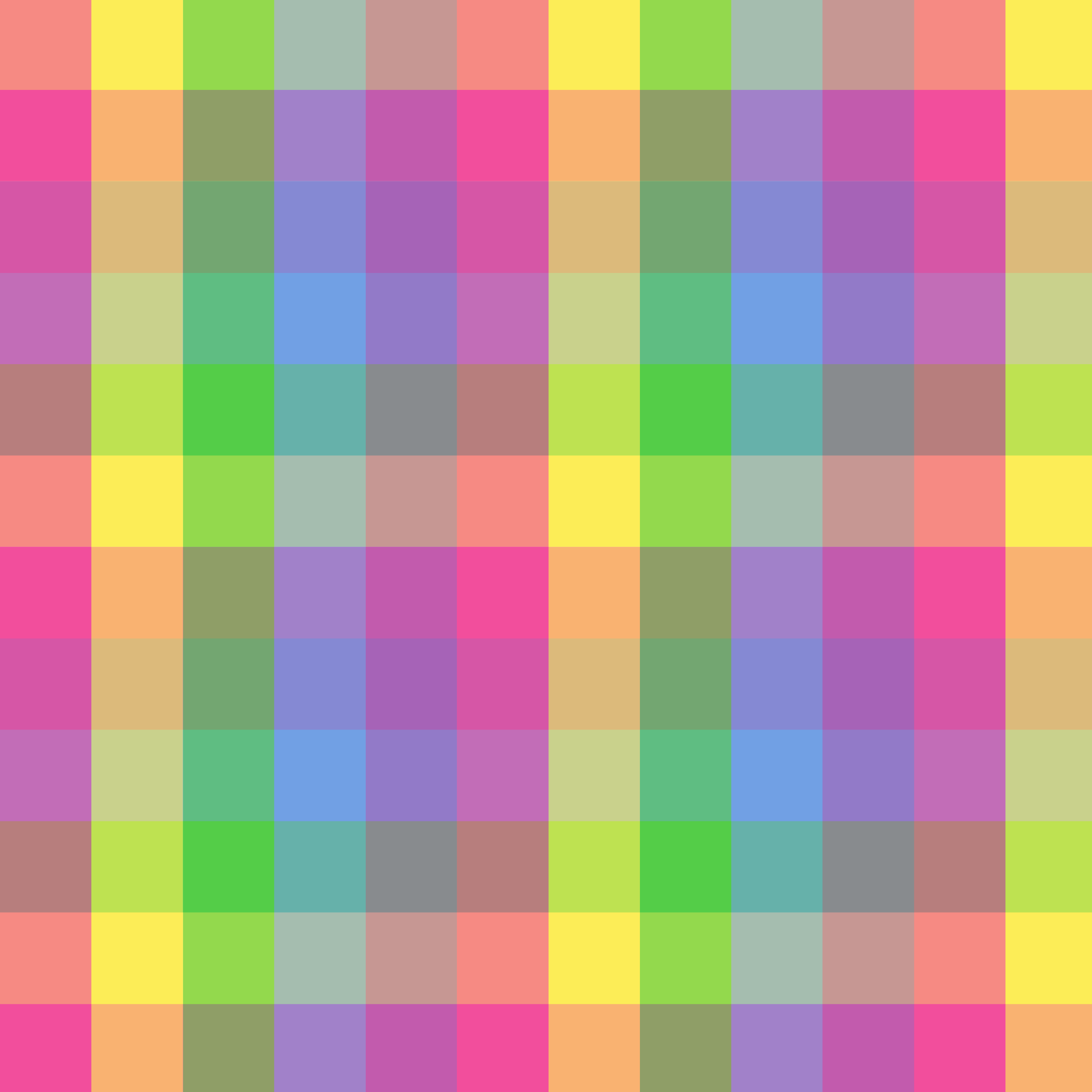 Cute Colorful Checkered Pattern - Free Clip Art