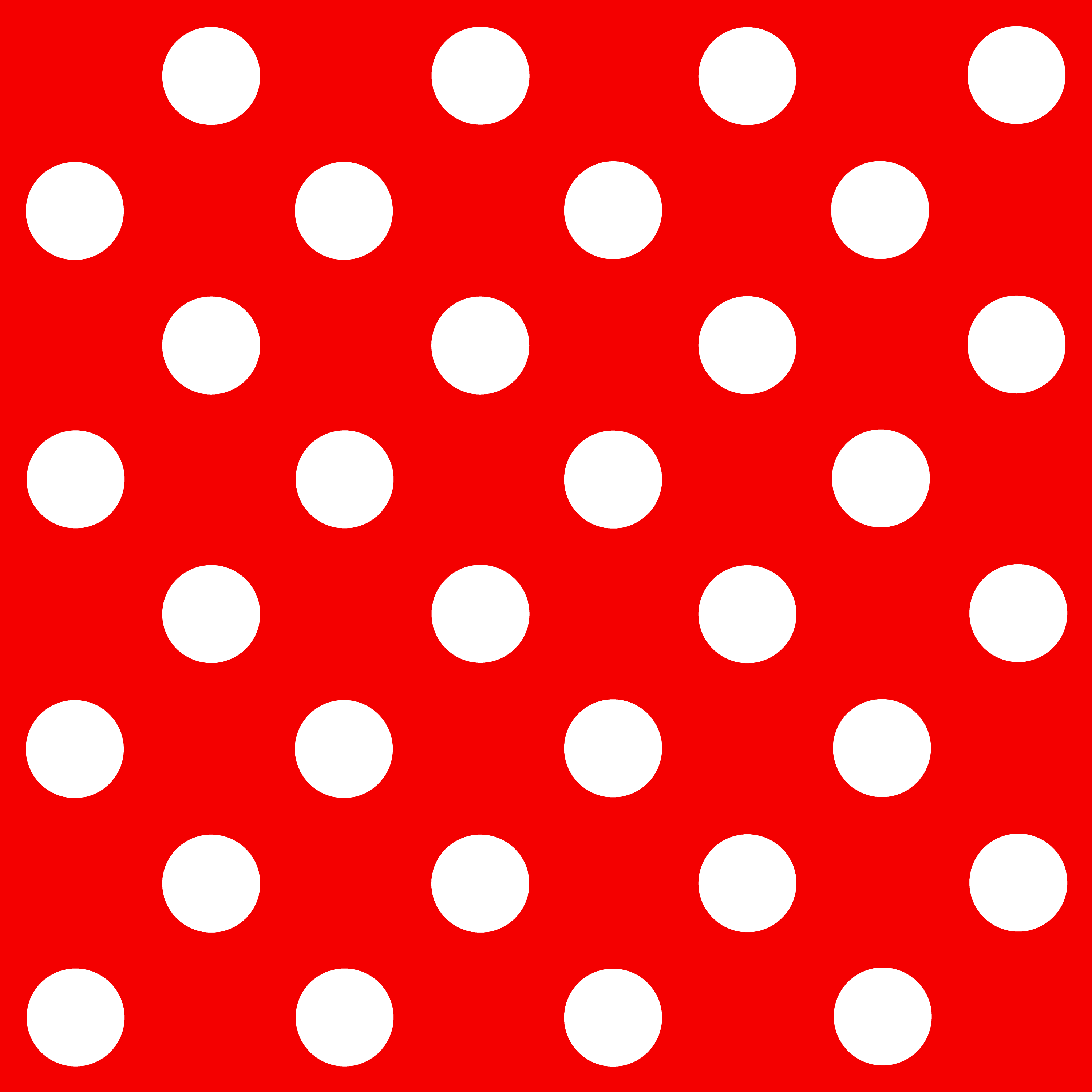 Red And White Polka Dots Pattern Free Clip Art