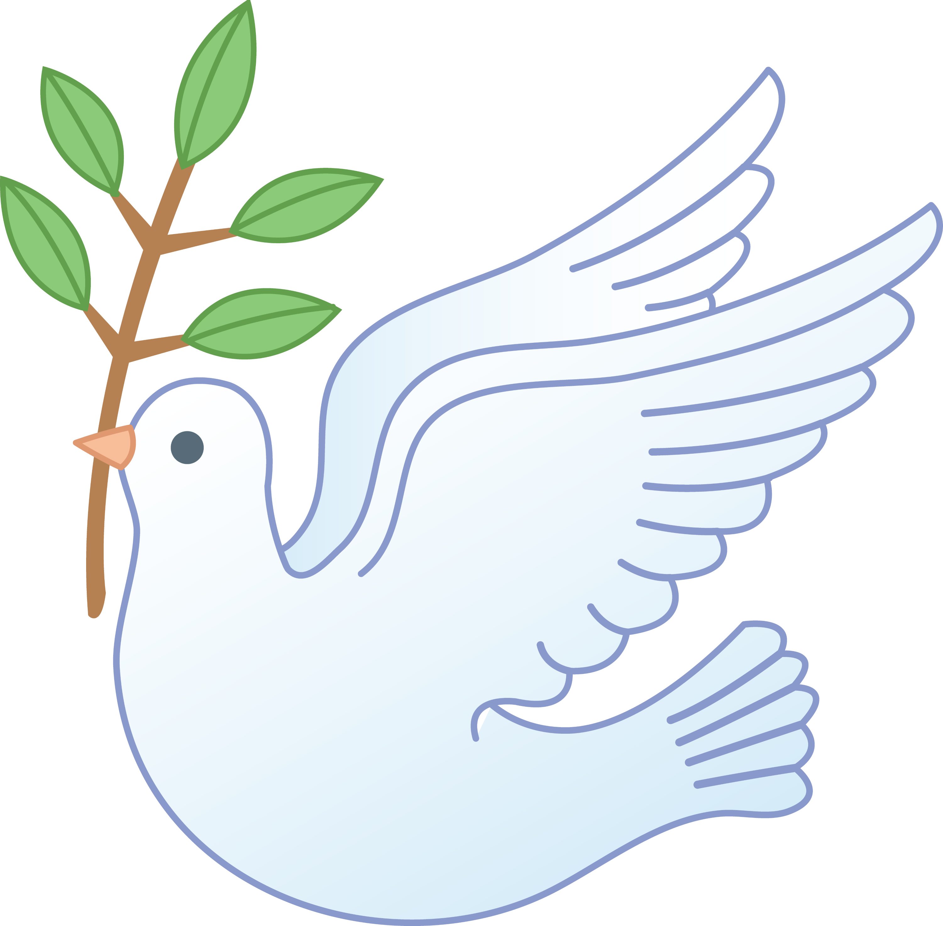 free christian clipart of doves - photo #14