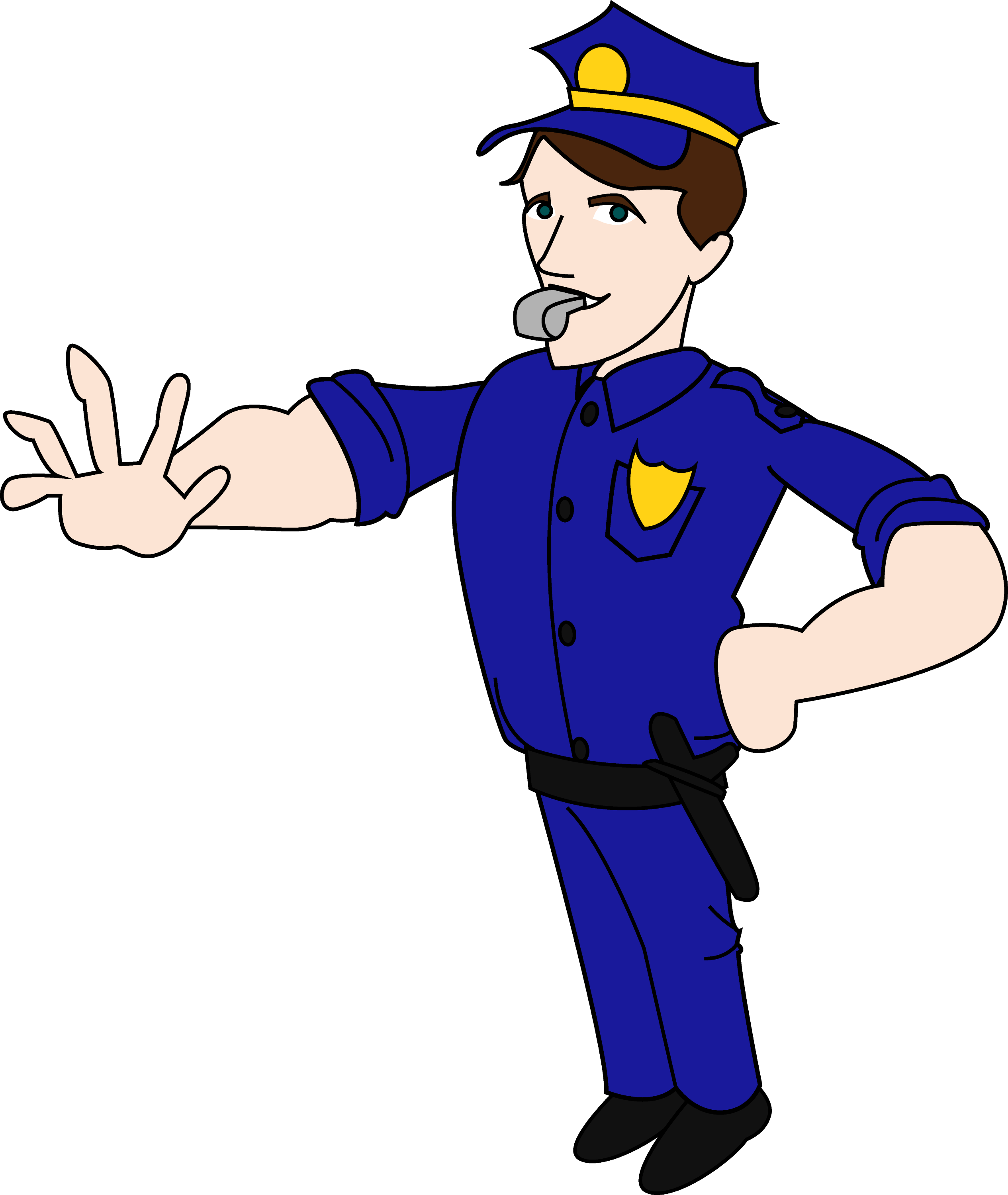free animated police clipart - photo #7