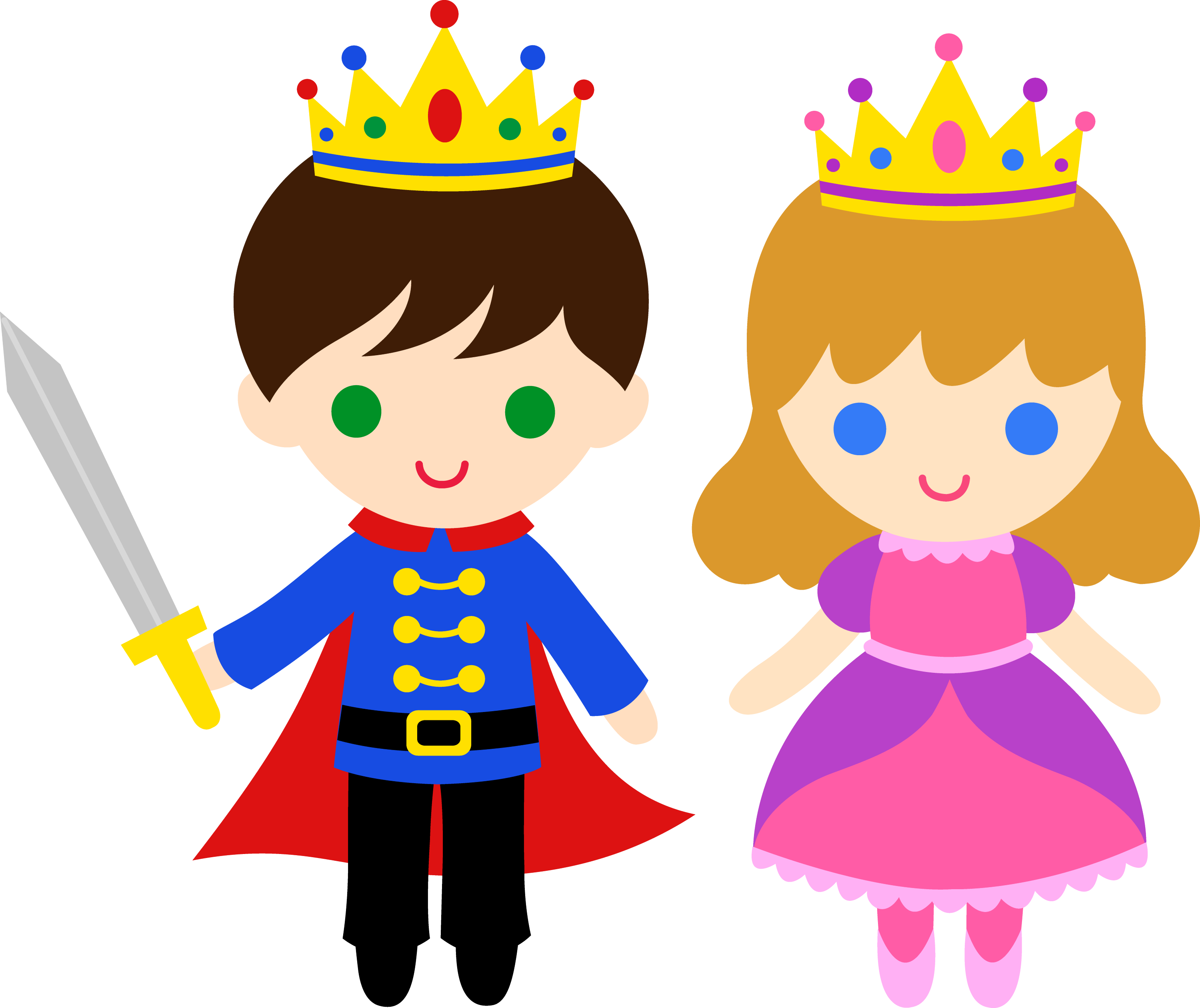 clipart prince and princess - photo #1