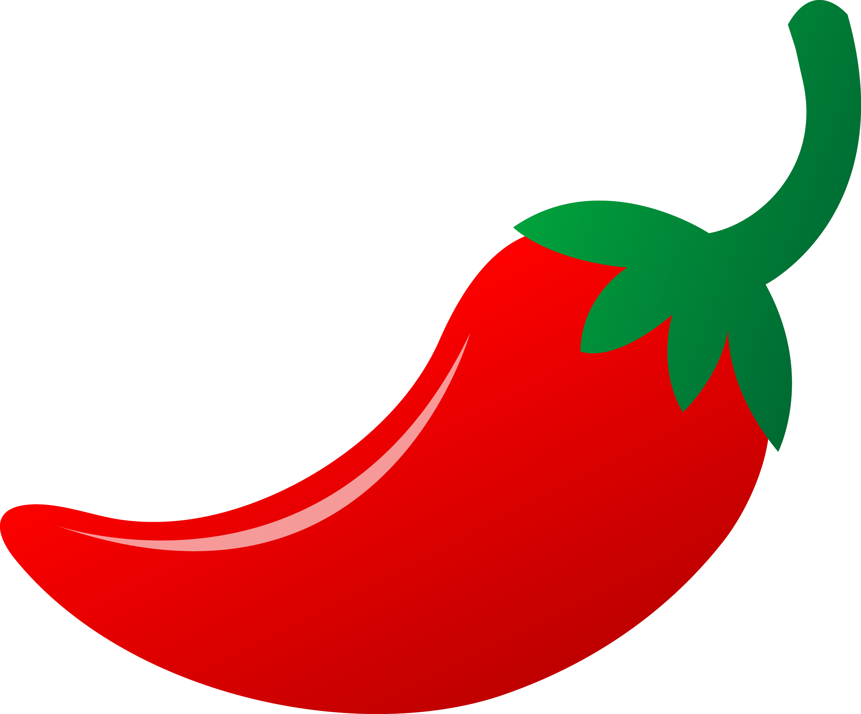 Hot Red Chili Pepper - Free Clip Art