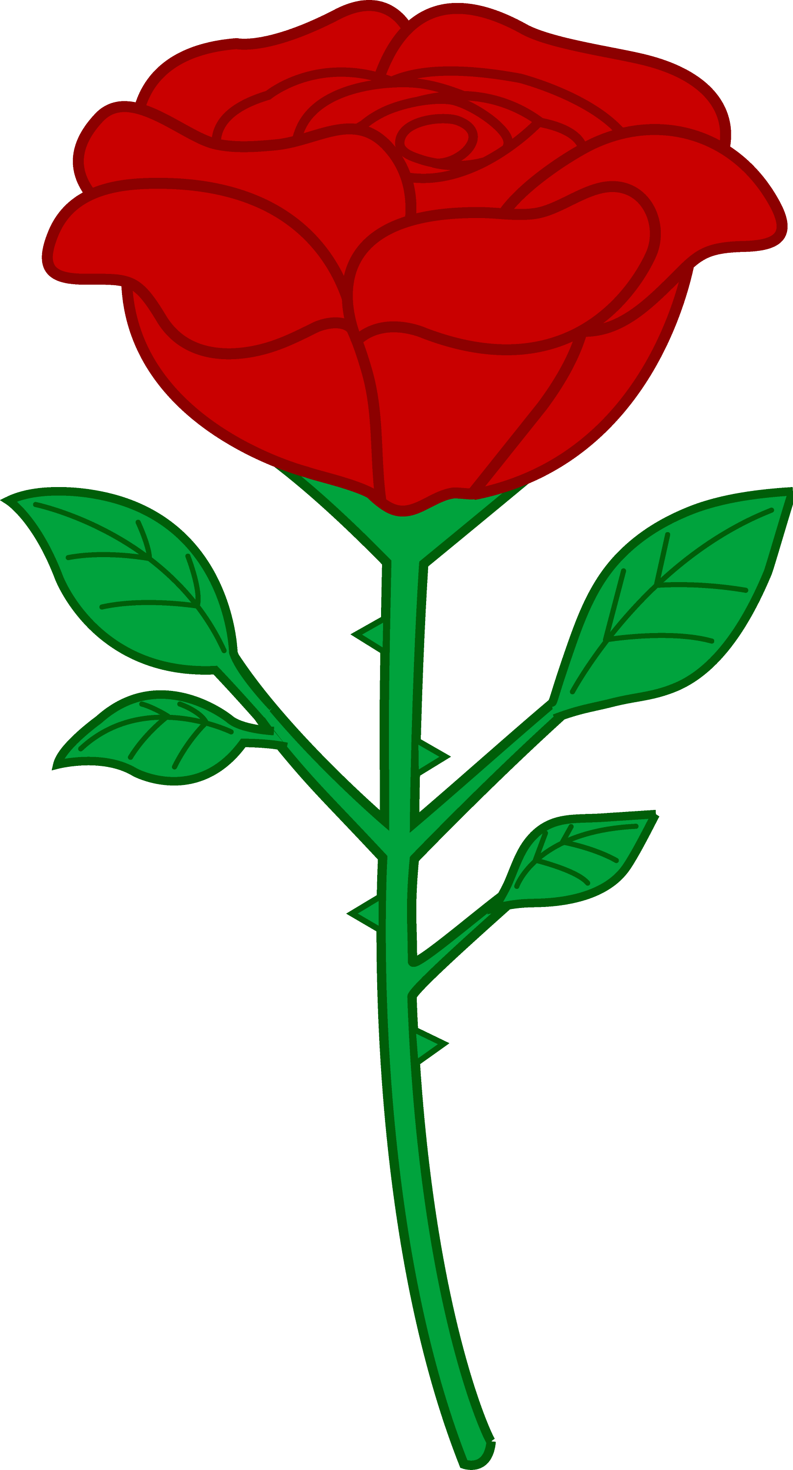 single rose clipart - photo #26