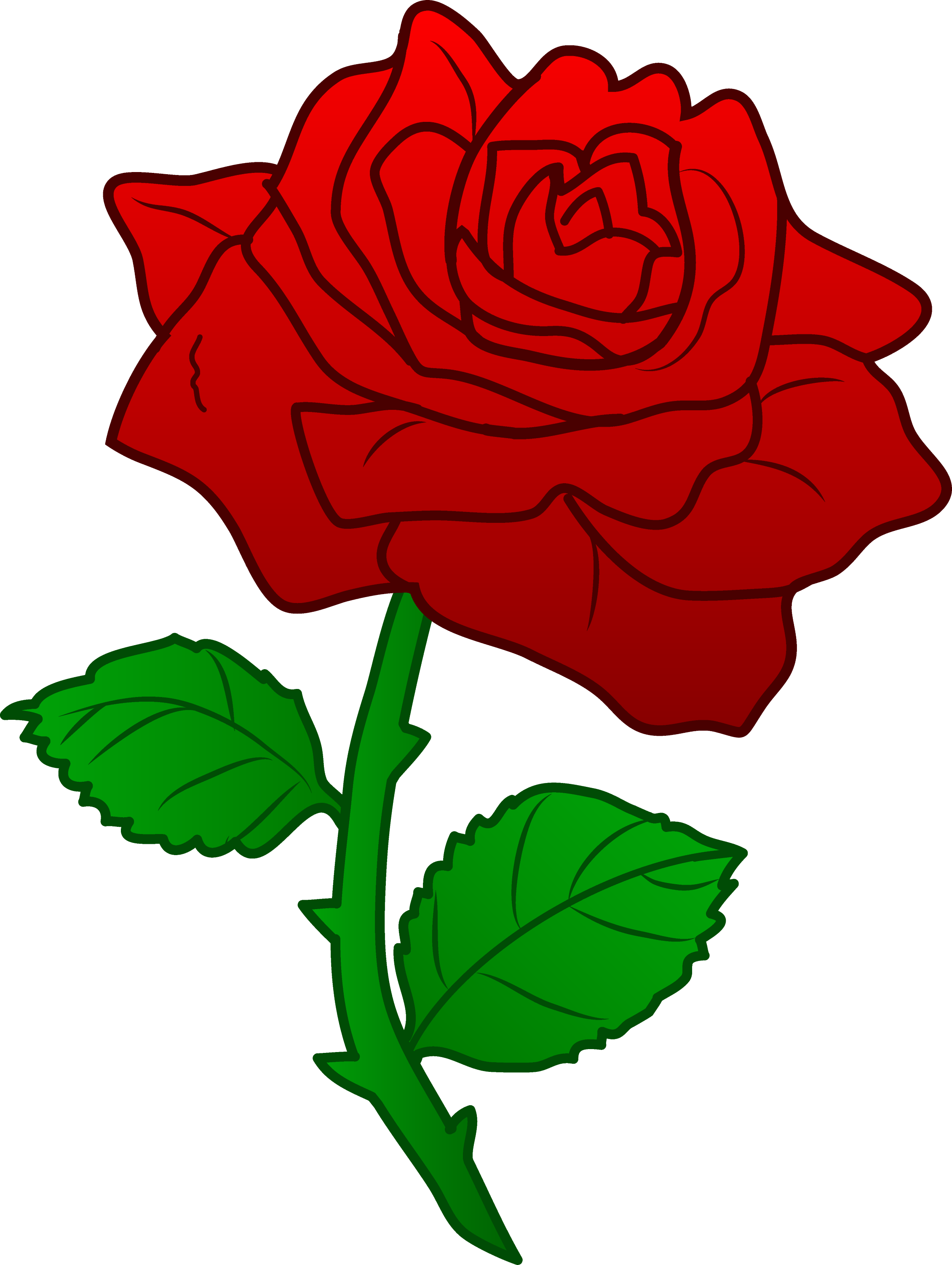 clipart rose - photo #15