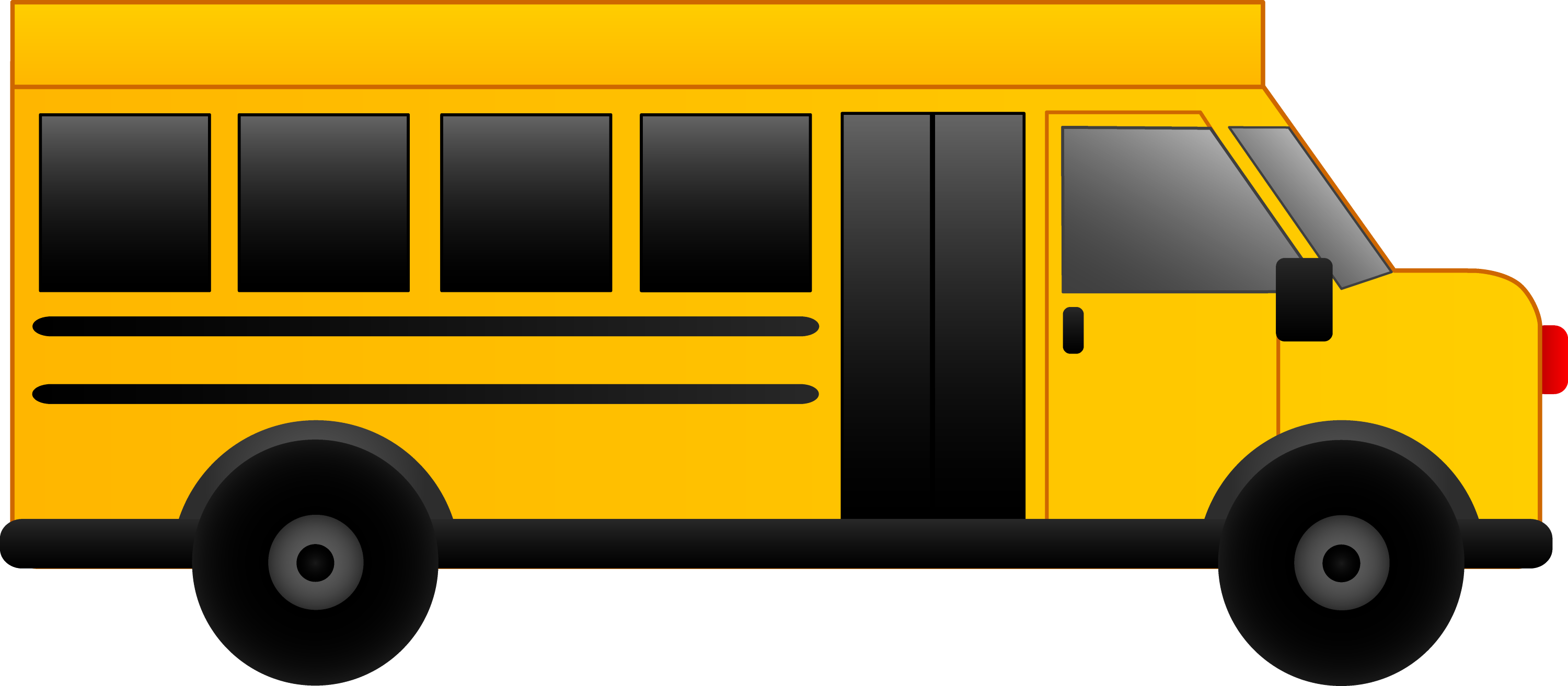 free clipart yellow school bus - photo #1