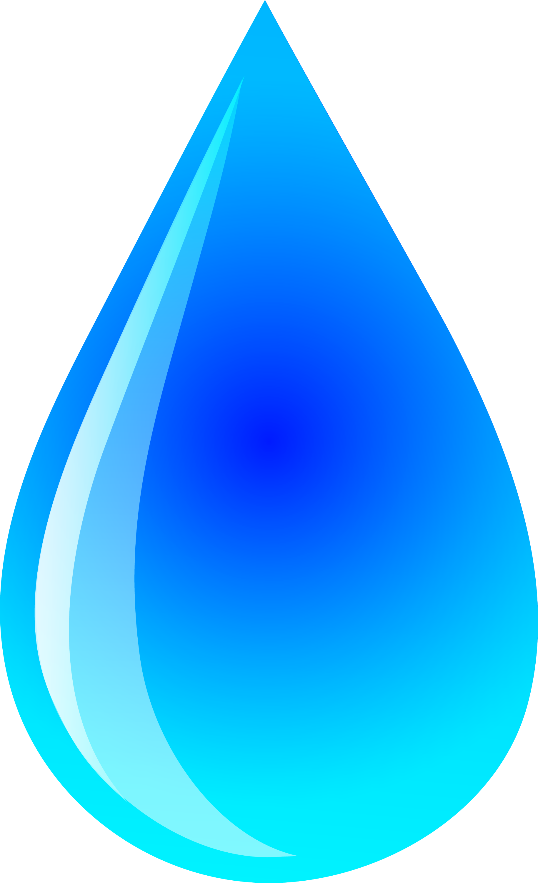 Blue Water Droplet Logo - Free Clip Art