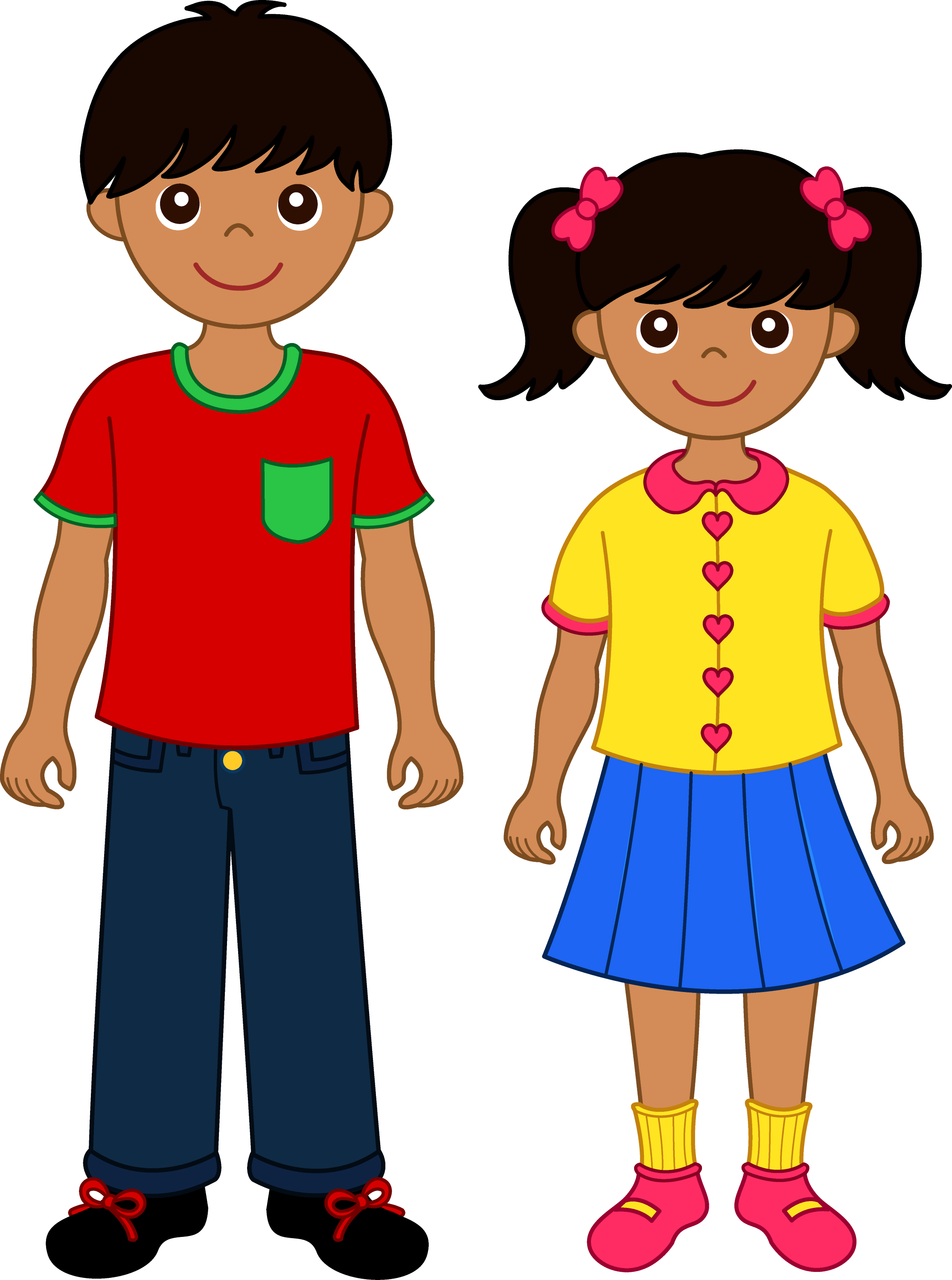 free clipart boy and girl - photo #24