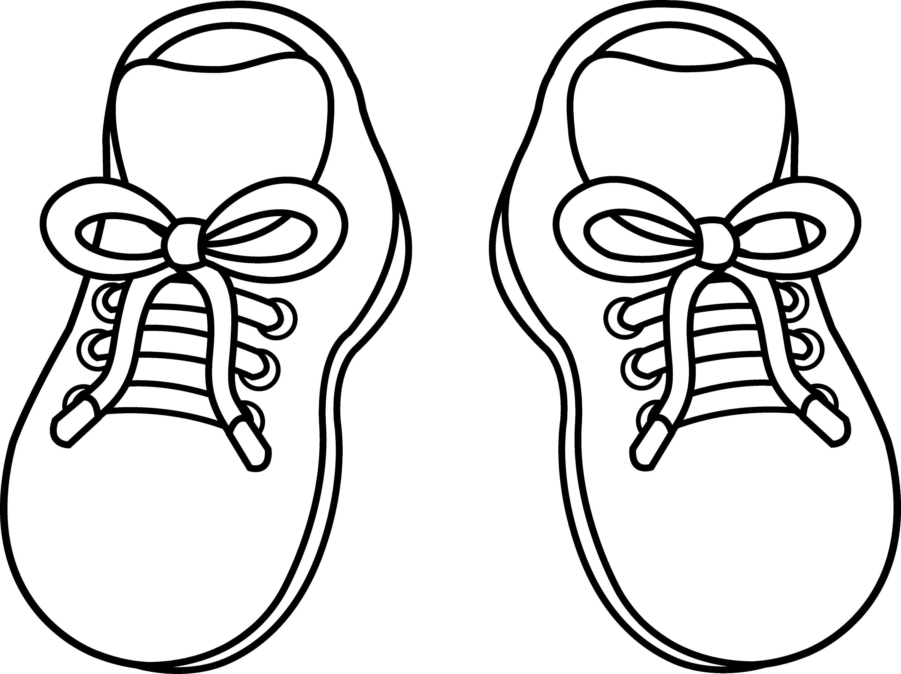 pairs of shoes coloring pages - photo #1