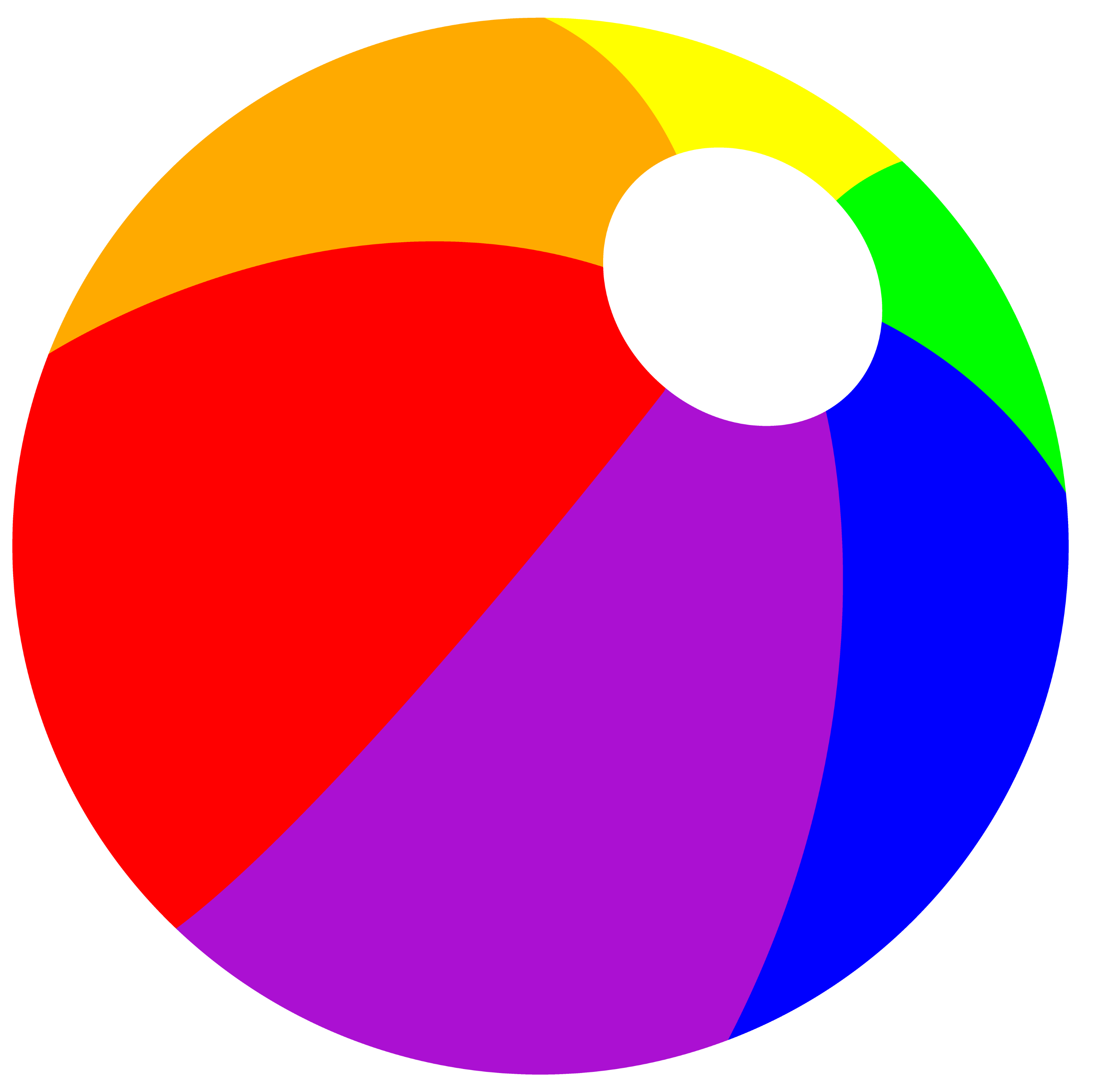 rainbow ball clipart - photo #1