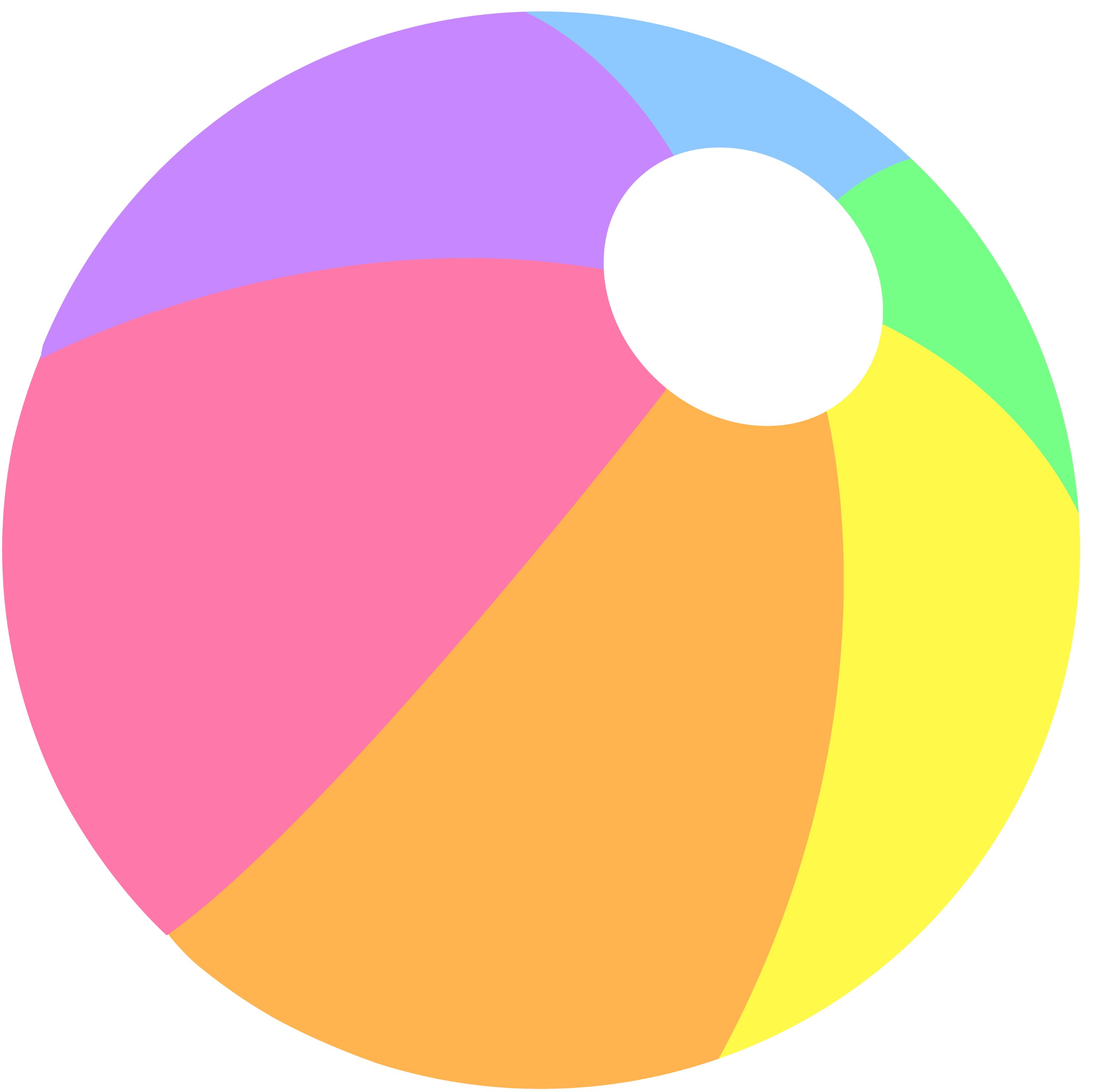 beach-ball-in-pastel-colors-free-clip-art