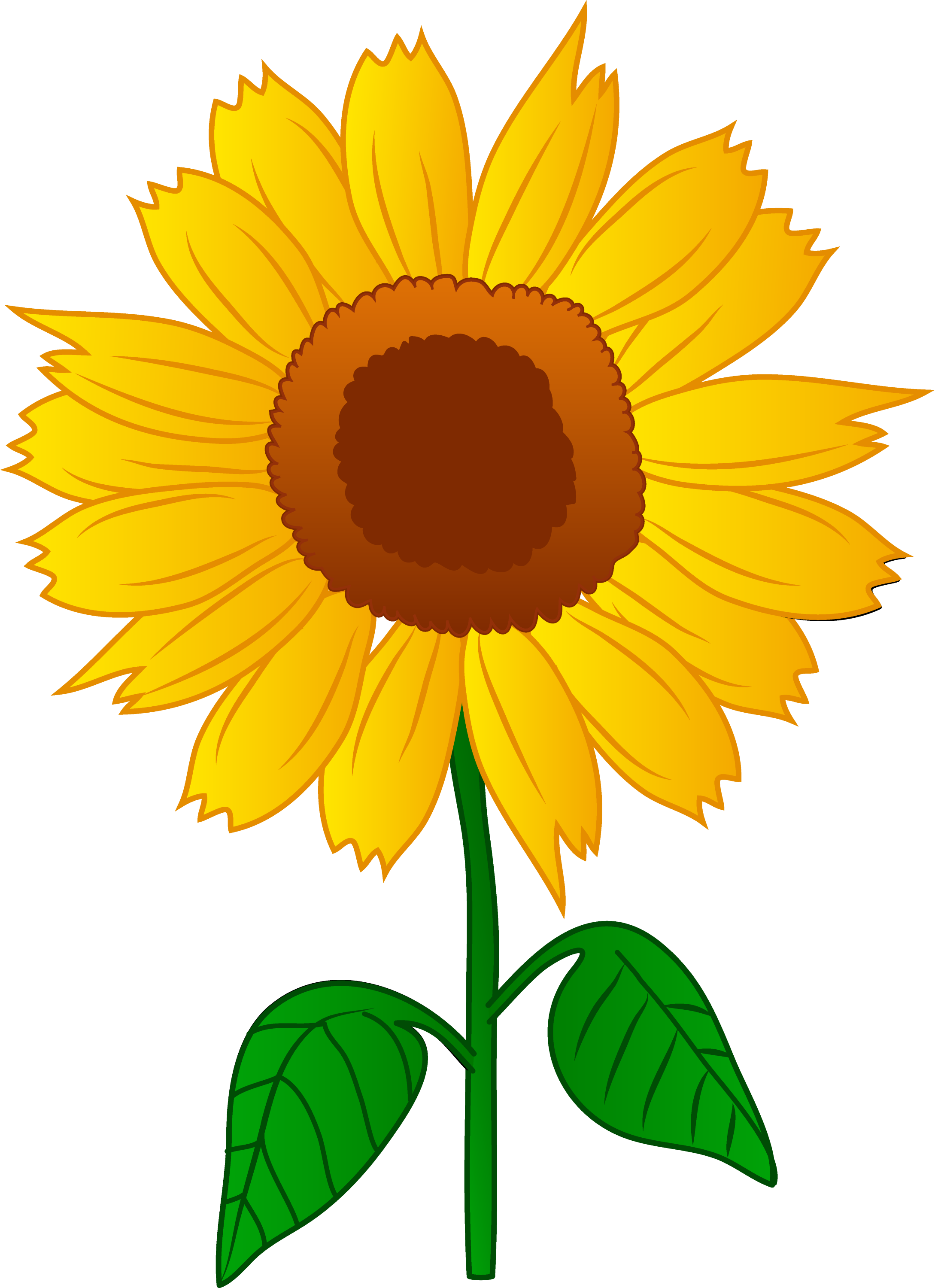 clip art borders sunflowers - photo #49
