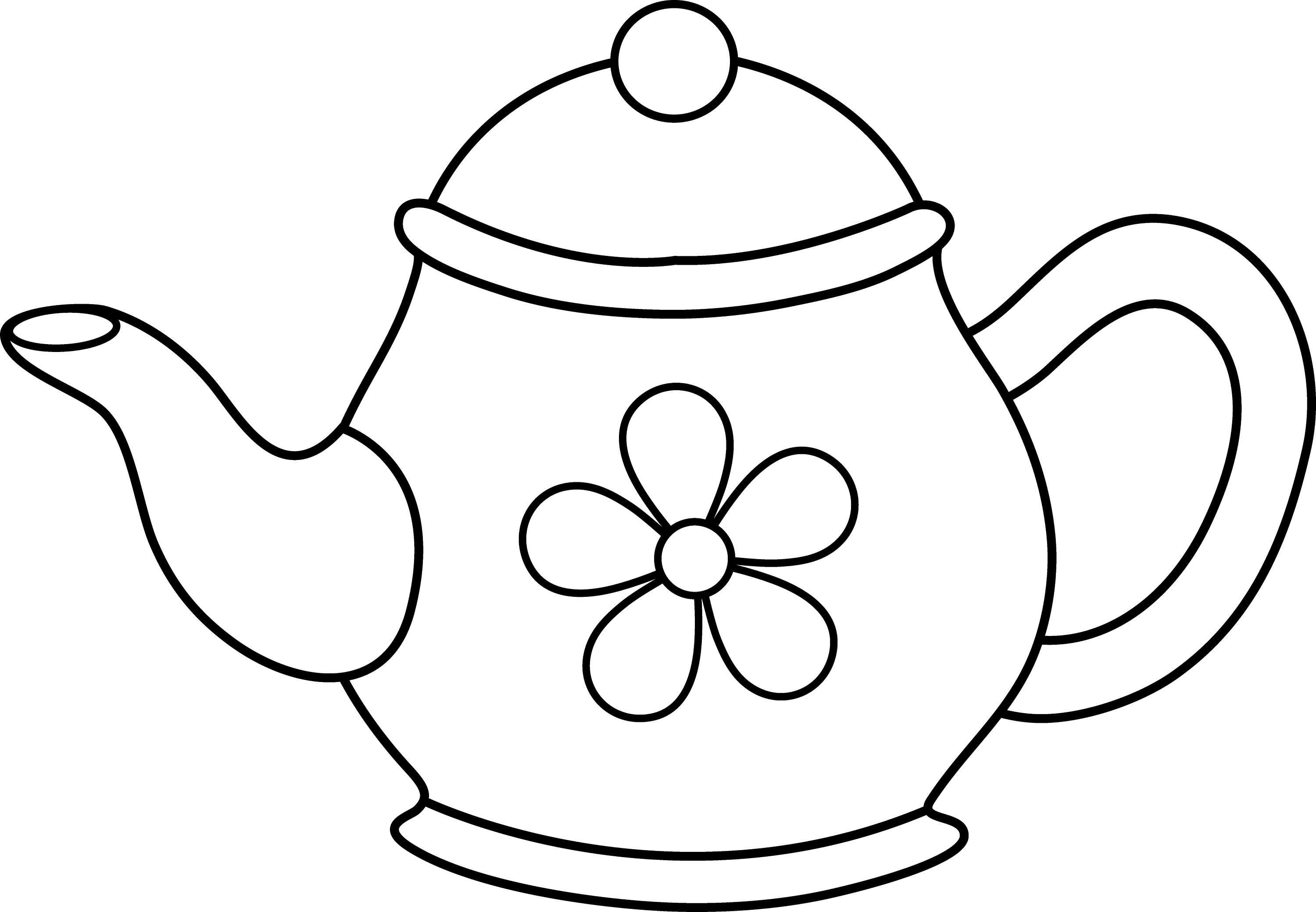 i am a little teapot coloring pages - photo #16