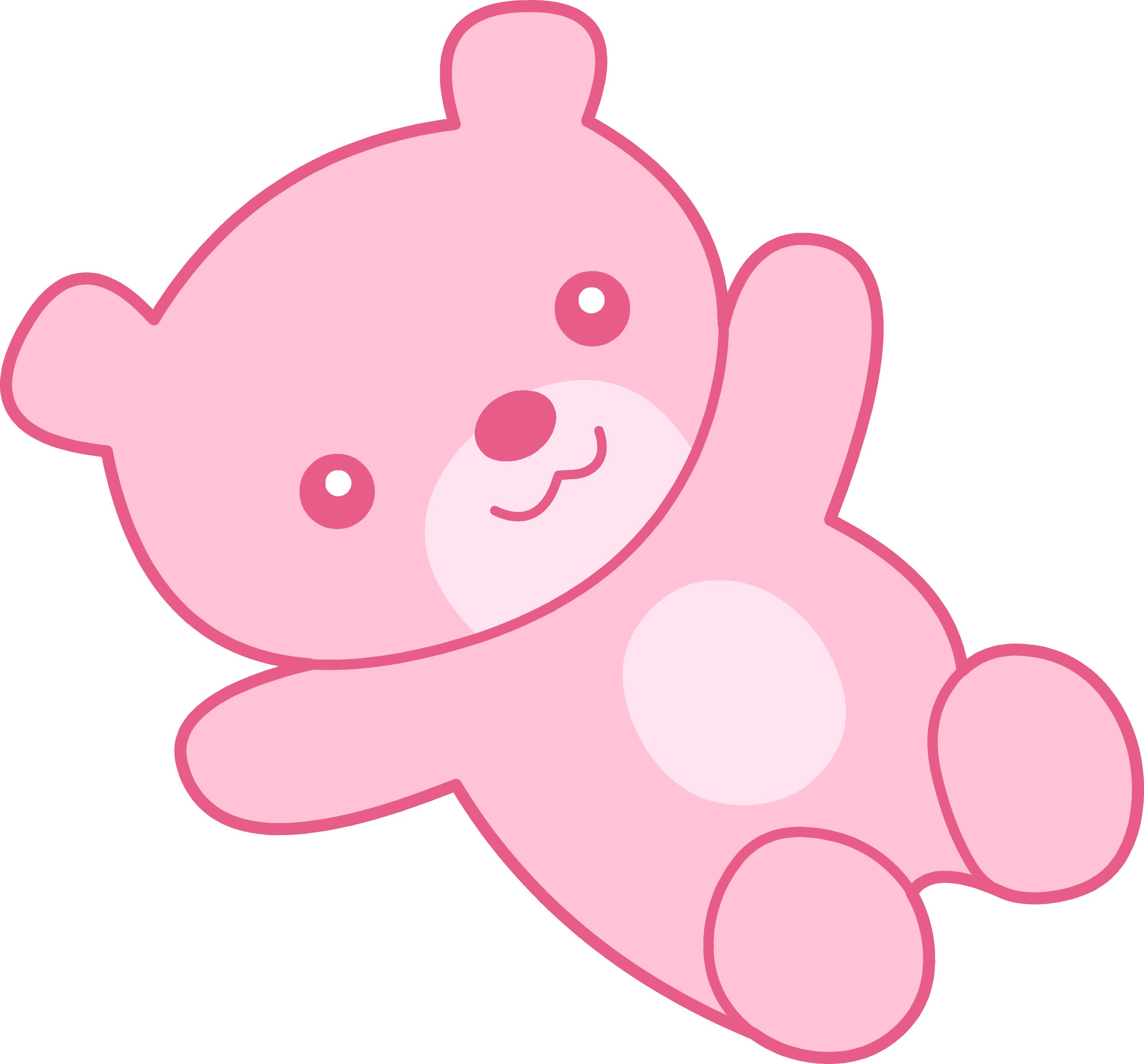 pink baby clipart free - photo #34
