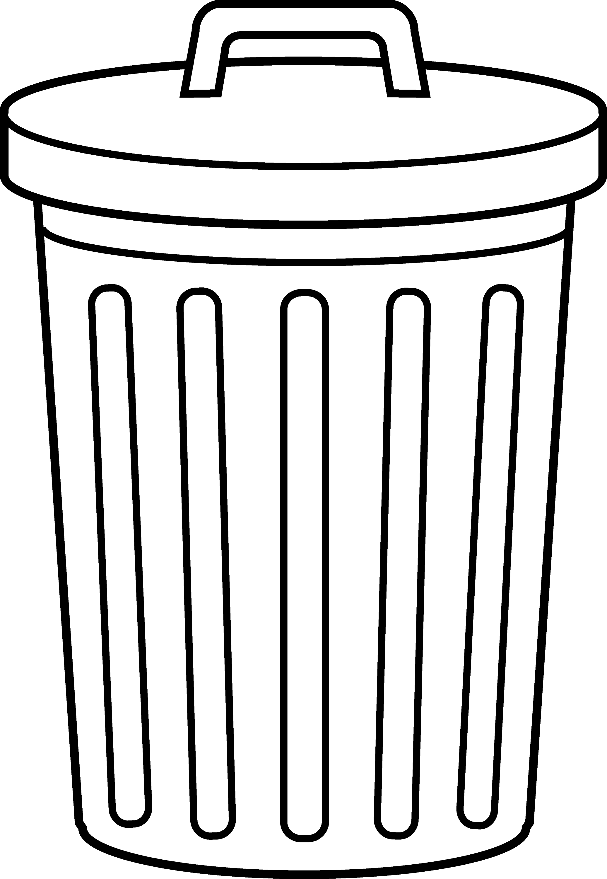 garbage coloring pages to print - photo #28
