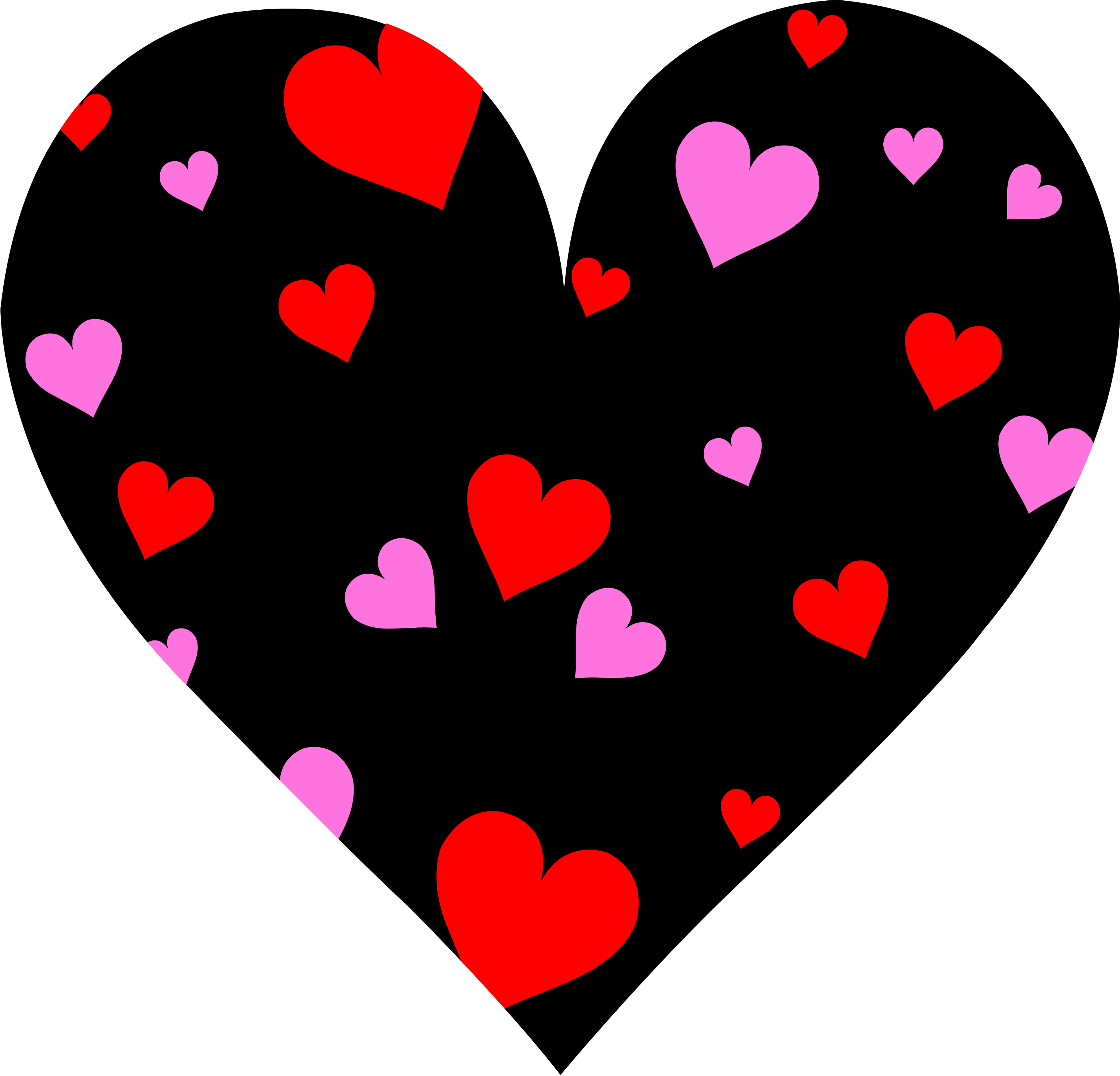 sweetclipart.comCute Patterned Valentines Day Heart - Free Clip Art