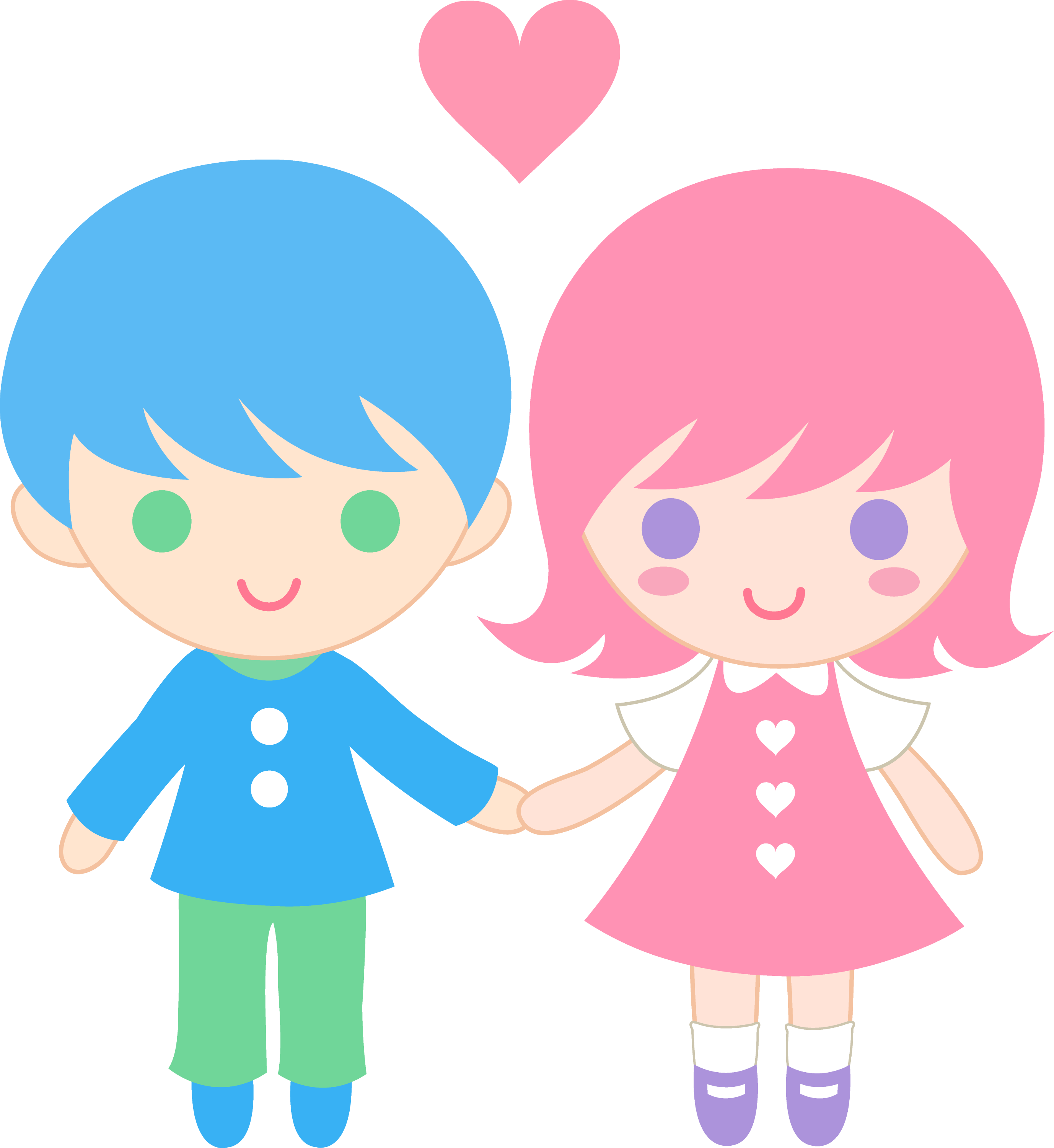 clipart of boy and girl - photo #39