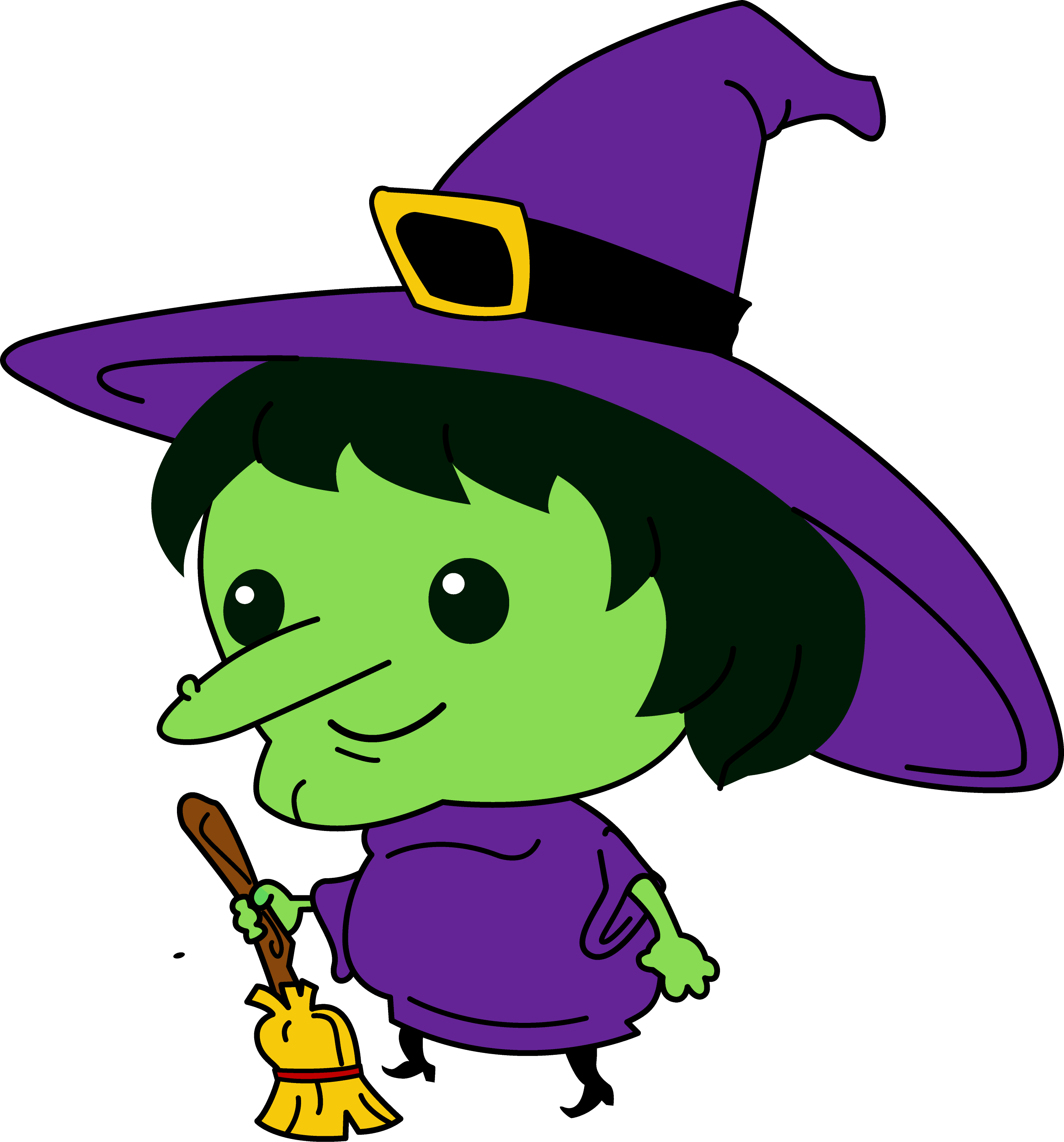 clipart cartoon witches - photo #7