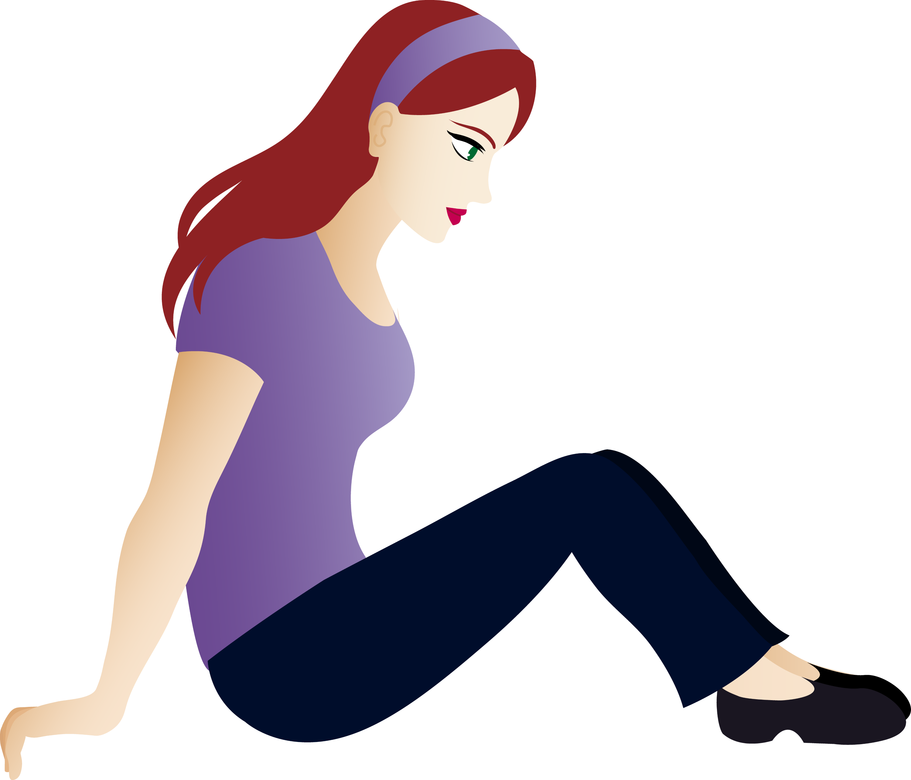 clipart young woman - photo #22