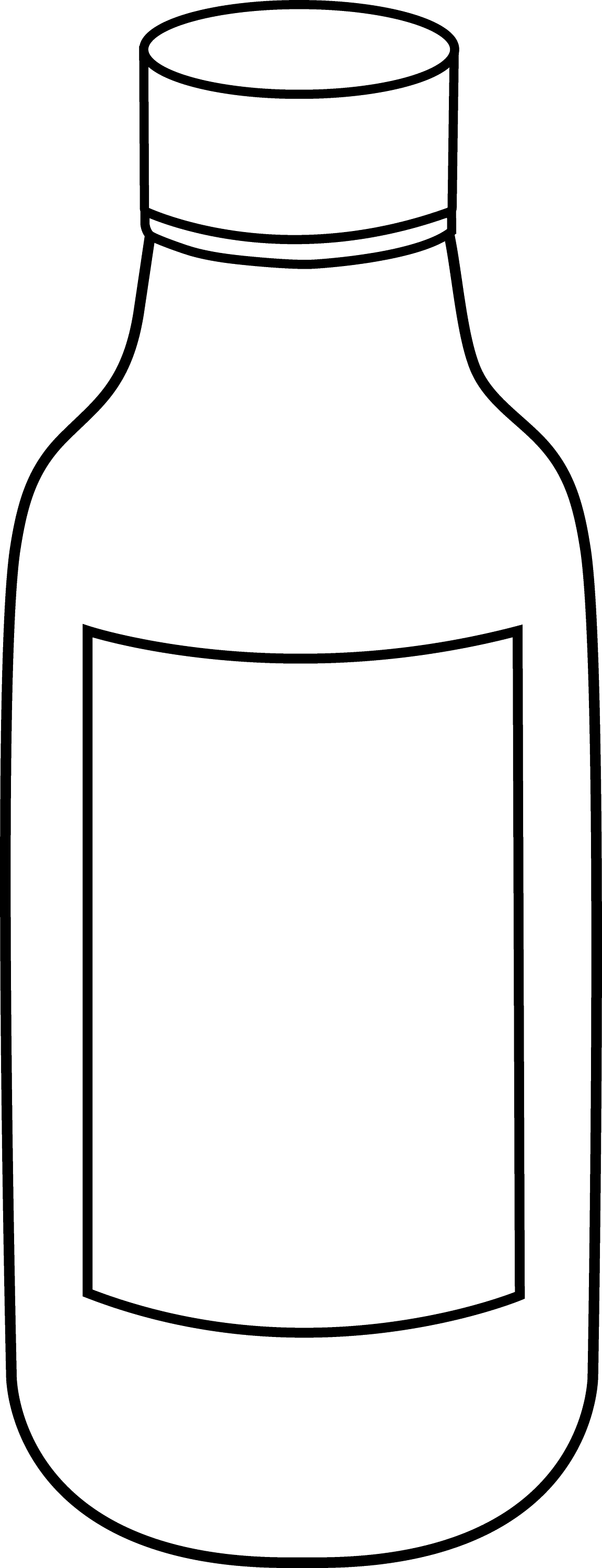 Medicine Bottle Coloring Clipartmag Drawing Sketch Coloring Page