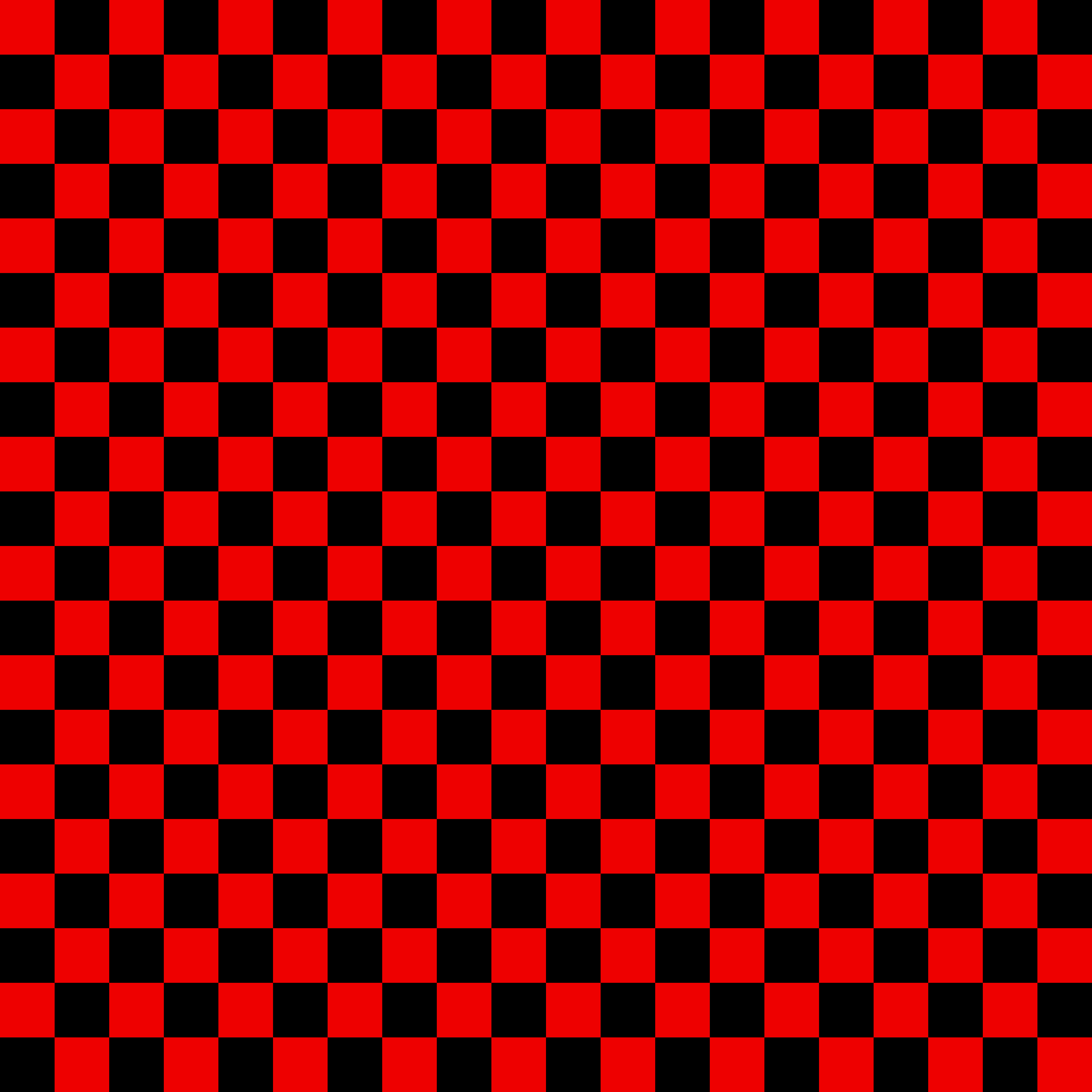 red and black checkerboard