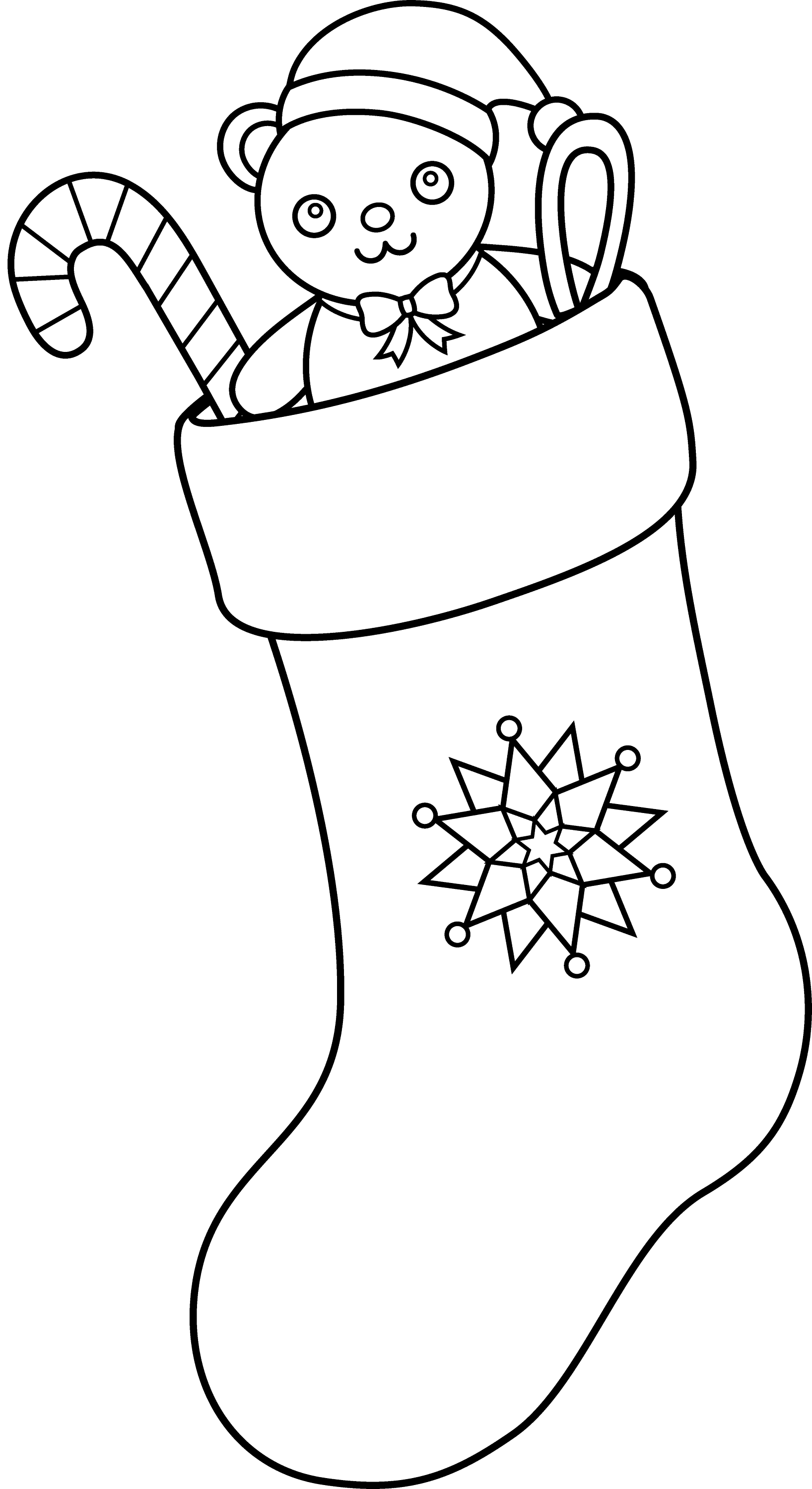 Free Printable Christmas Stocking Coloring Pages Printable Word Searches